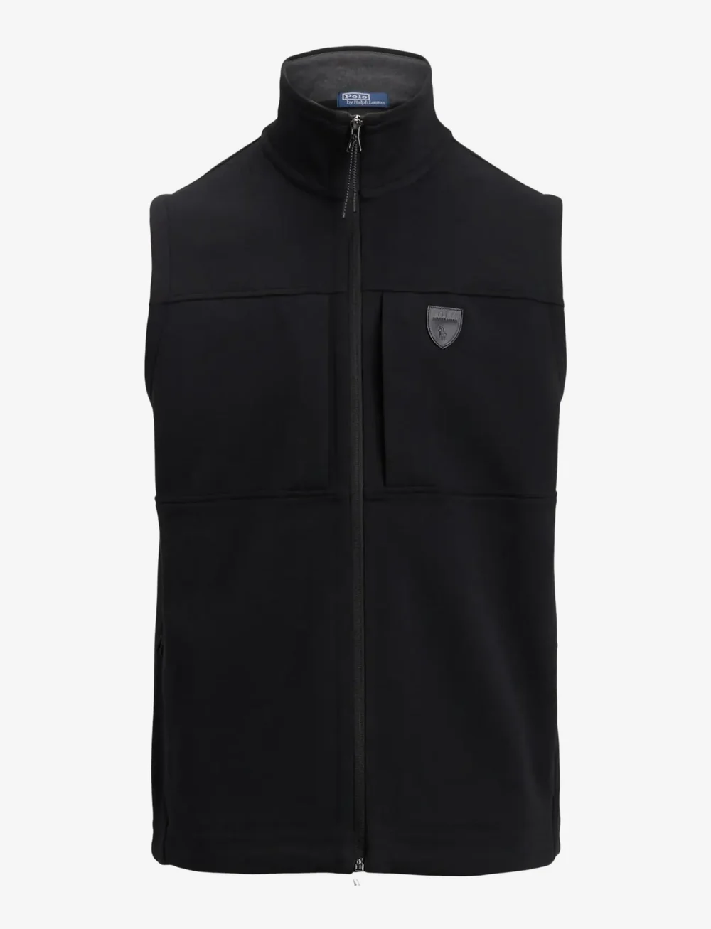 Polo Ralph Lauren - Double-Knit Mockneck Vest - vestid - polo black - 1