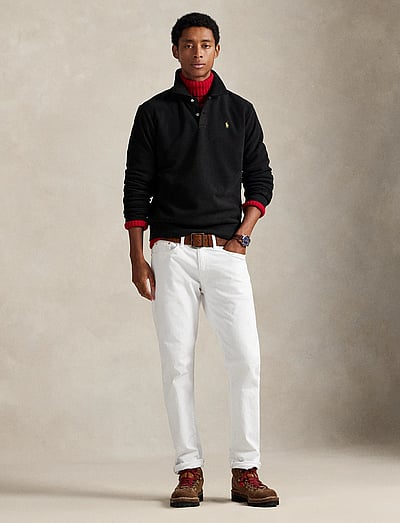 Polo Ralph Lauren Brushed Fleece Polo-collar Pullover