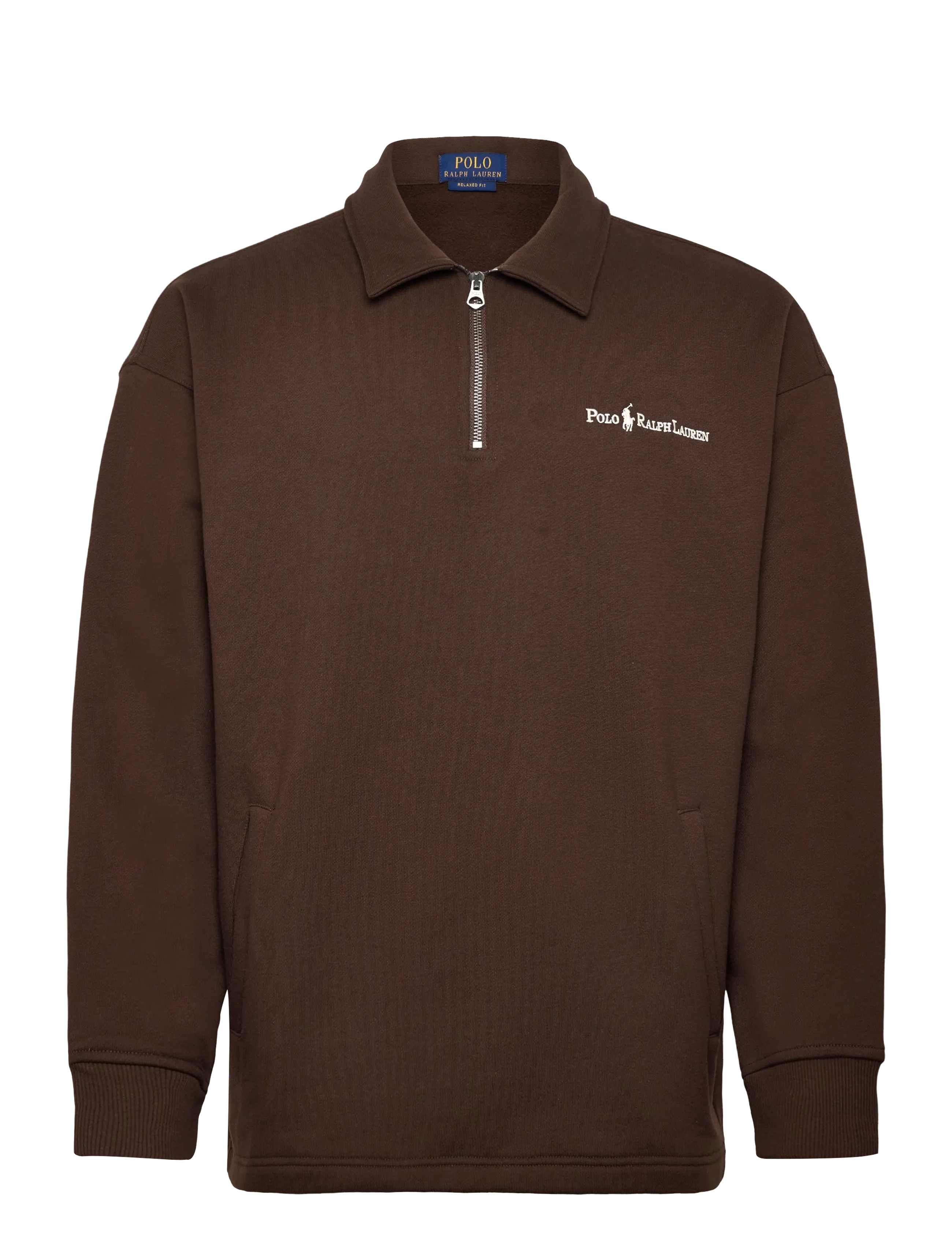 Polo Ralph Lauren Relaxed Fit Logo Fleece Sweatshirt - Säsongens färger - NUTMEG BROWN / brown
