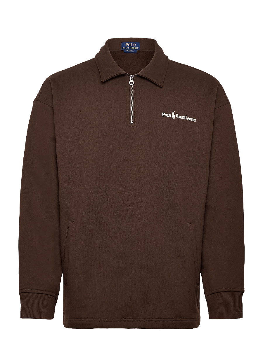 Polo Ralph Lauren - Relaxed Fit Logo Fleece Sweatshirt - sweats - nutmeg brown - 0