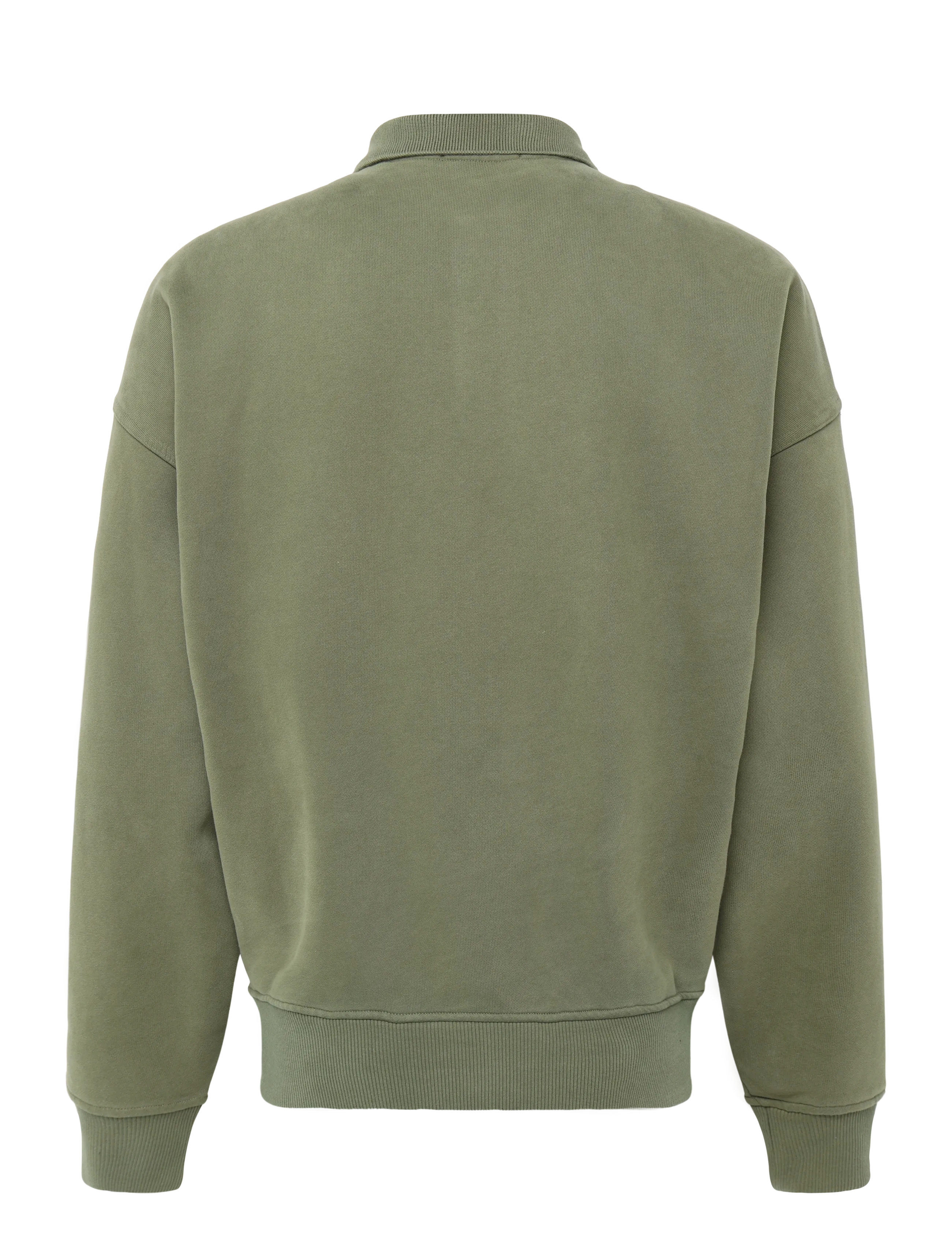 Polo Ralph Lauren - Relaxed Fit Logo Collared Sweatshirt - sweatshirts - cruise olive - 2
