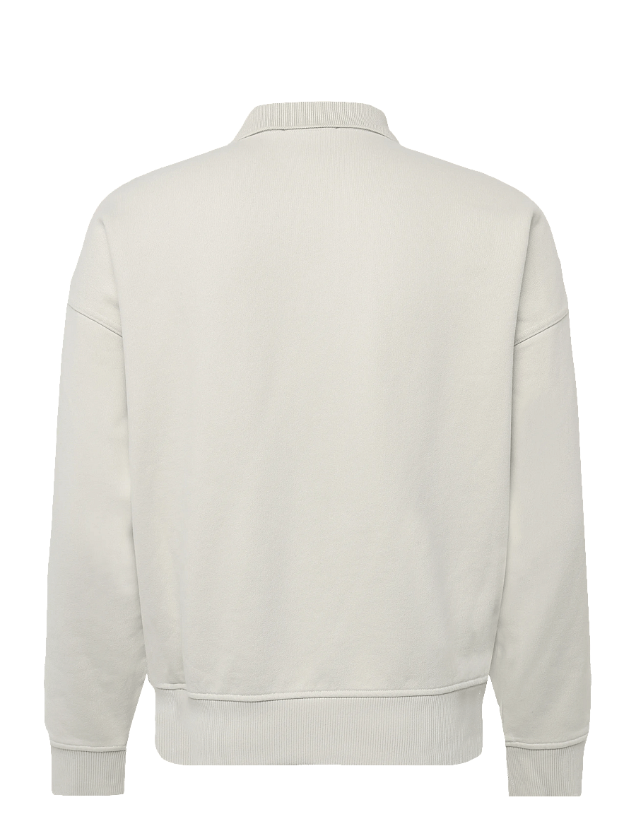 Polo Ralph Lauren - Relaxed Fit Logo Collared Sweatshirt - shop efter anledning - stone pebble - 2