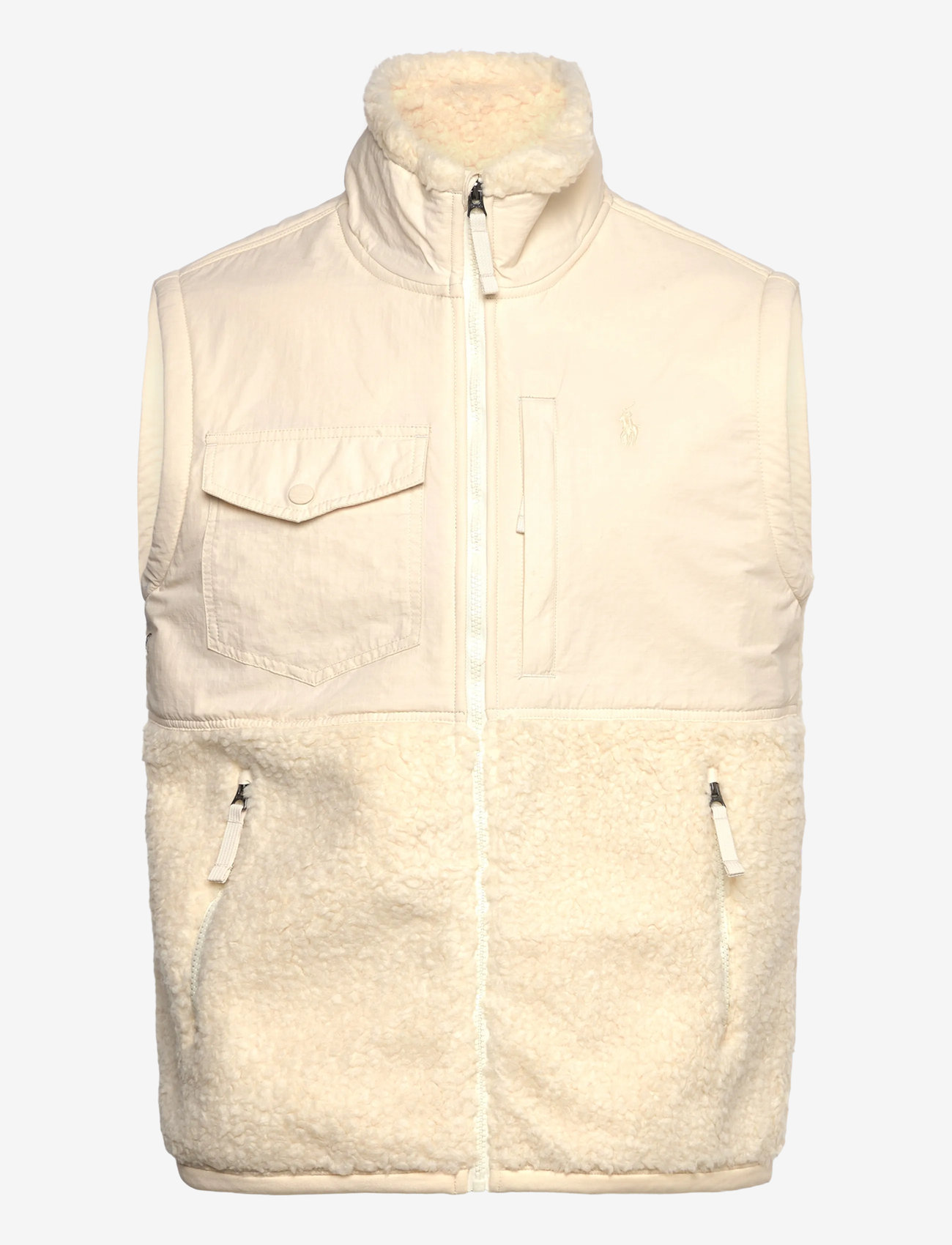 Polo Ralph Lauren - Hybrid Mockneck Vest - veste - andover cream - 0