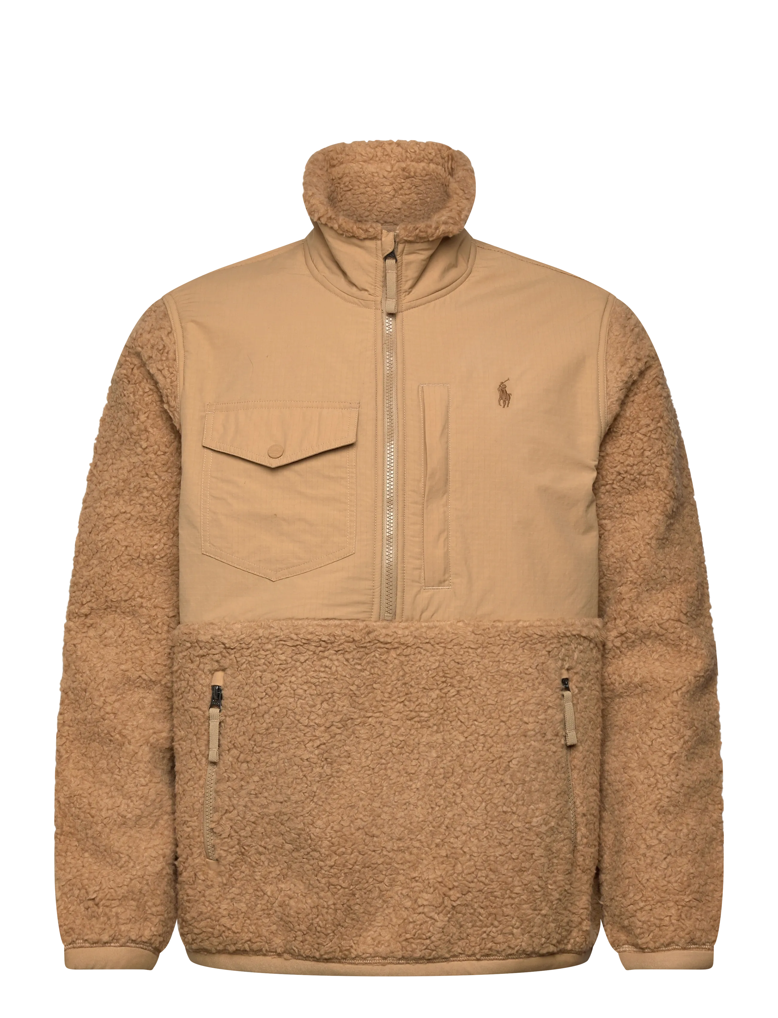 Polo Ralph Lauren Hybrid Half-Zip Pullover - Riided - CLASSIC CAMEL / beige
