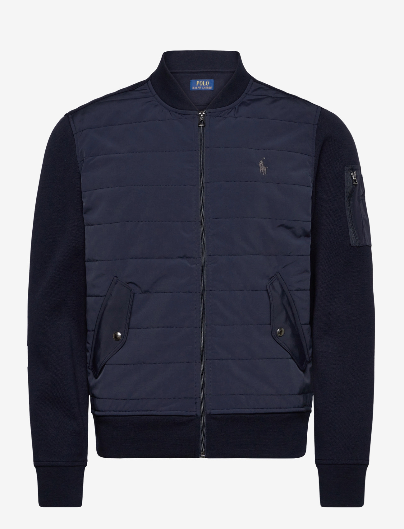 Polo Ralph Lauren - Hybrid Bomber Jacket - bomber jackets - aviator navy - 0