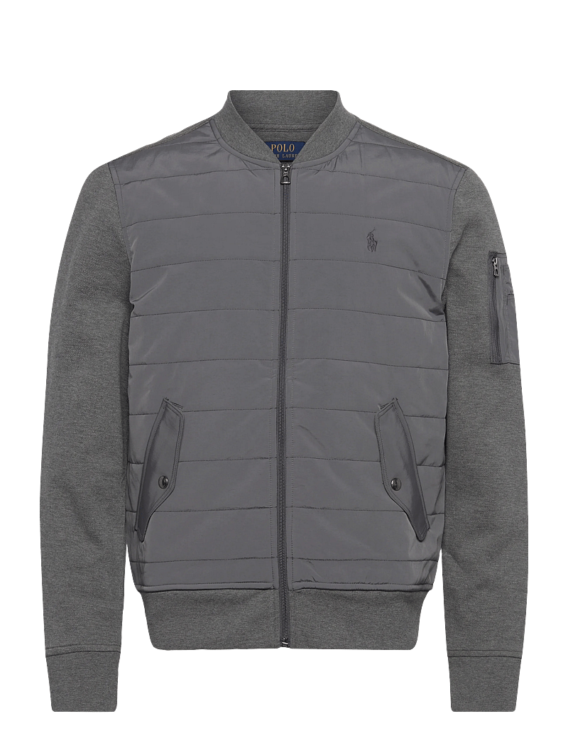 Polo Ralph Lauren - Hybrid Bomber Jacket - hybridjakker - fortress grey hea - 0