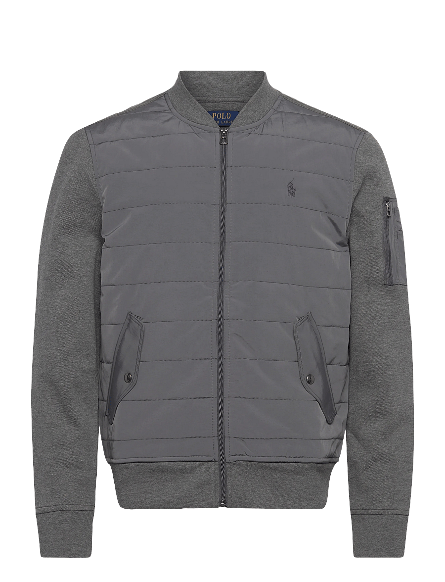 Polo Ralph Lauren - Hybrid Bomber Jacket - hybrid-jacken - fortress grey hea - 1