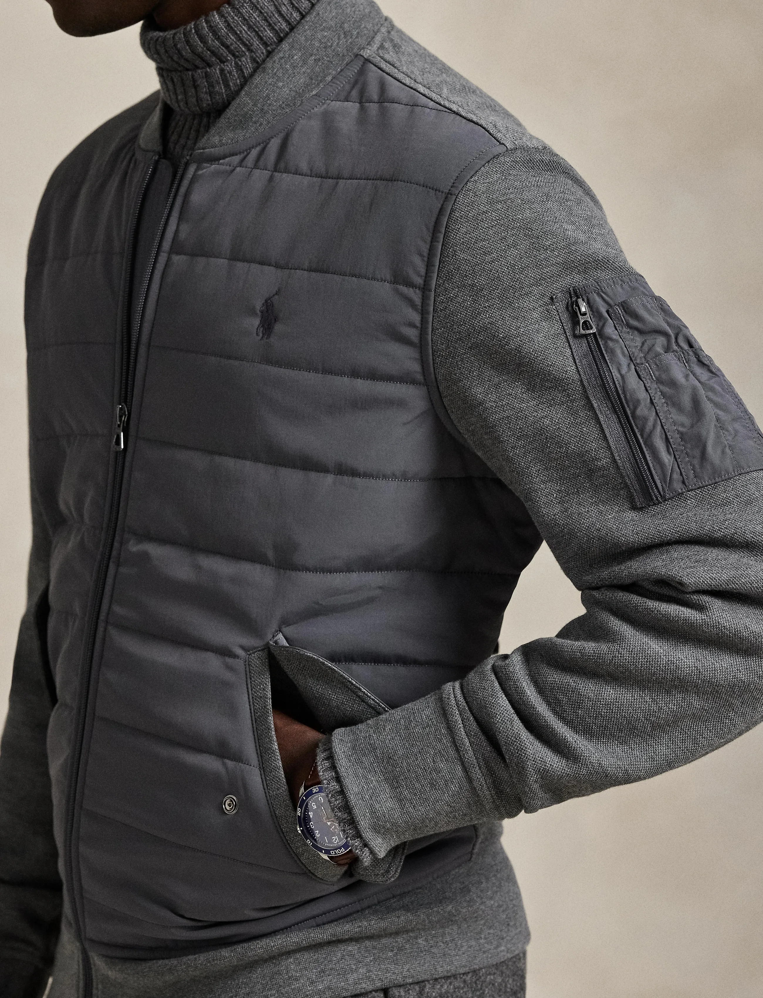 Hybrid Bomber Jacket 3