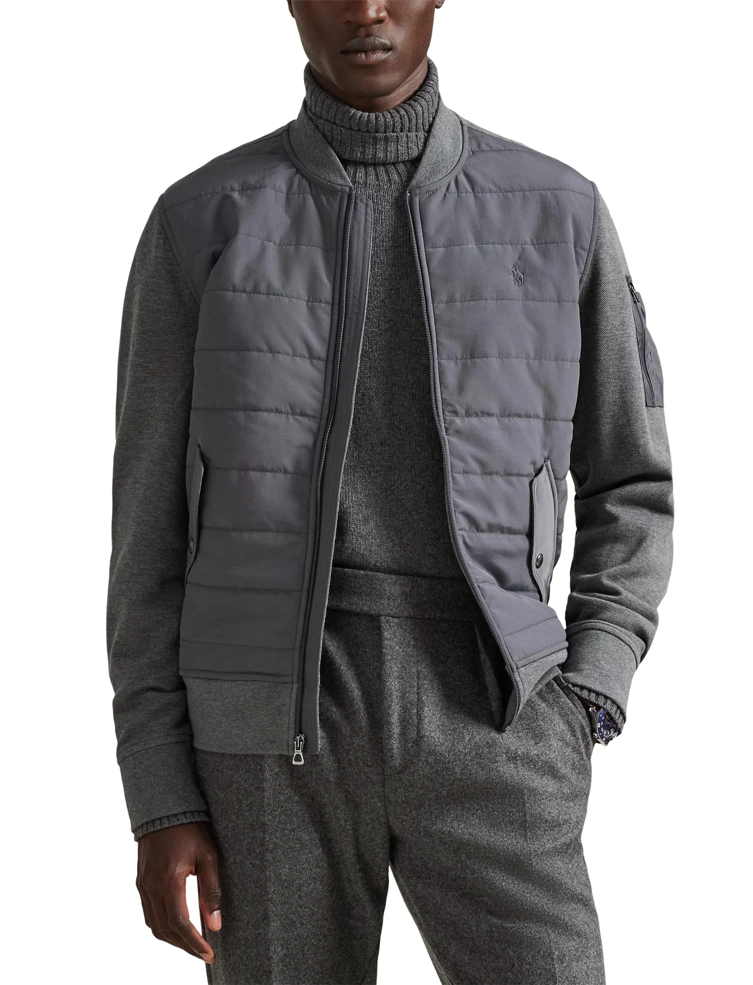 Hybrid Bomber Jacket 6