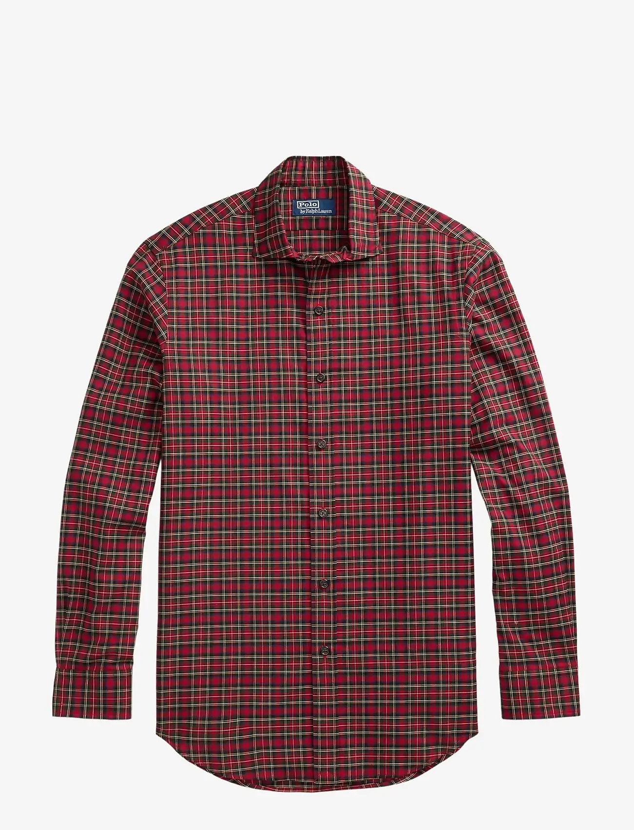 Polo Ralph Lauren - Classic Fit Plaid Twill Shirt - basic skjortor - 6918 red green mu - 1