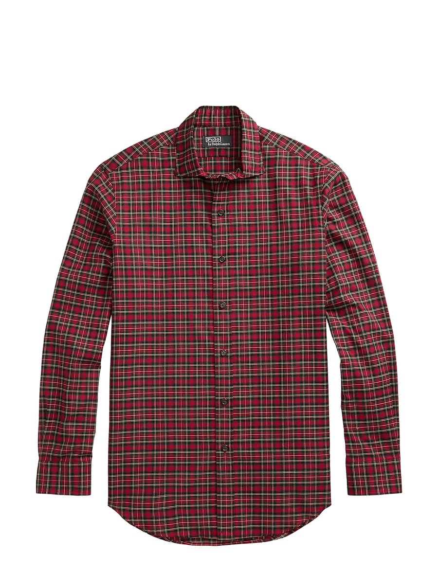 Polo Ralph Lauren - Classic Fit Plaid Twill Shirt - karierte hemden - 6918 red green mu - 1