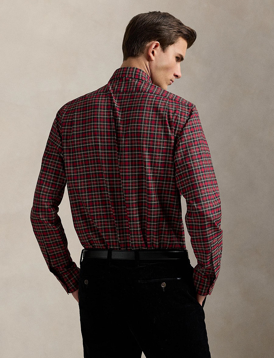 Polo Ralph Lauren - Classic Fit Plaid Twill Shirt - karierte hemden - 6918 red green mu - 2