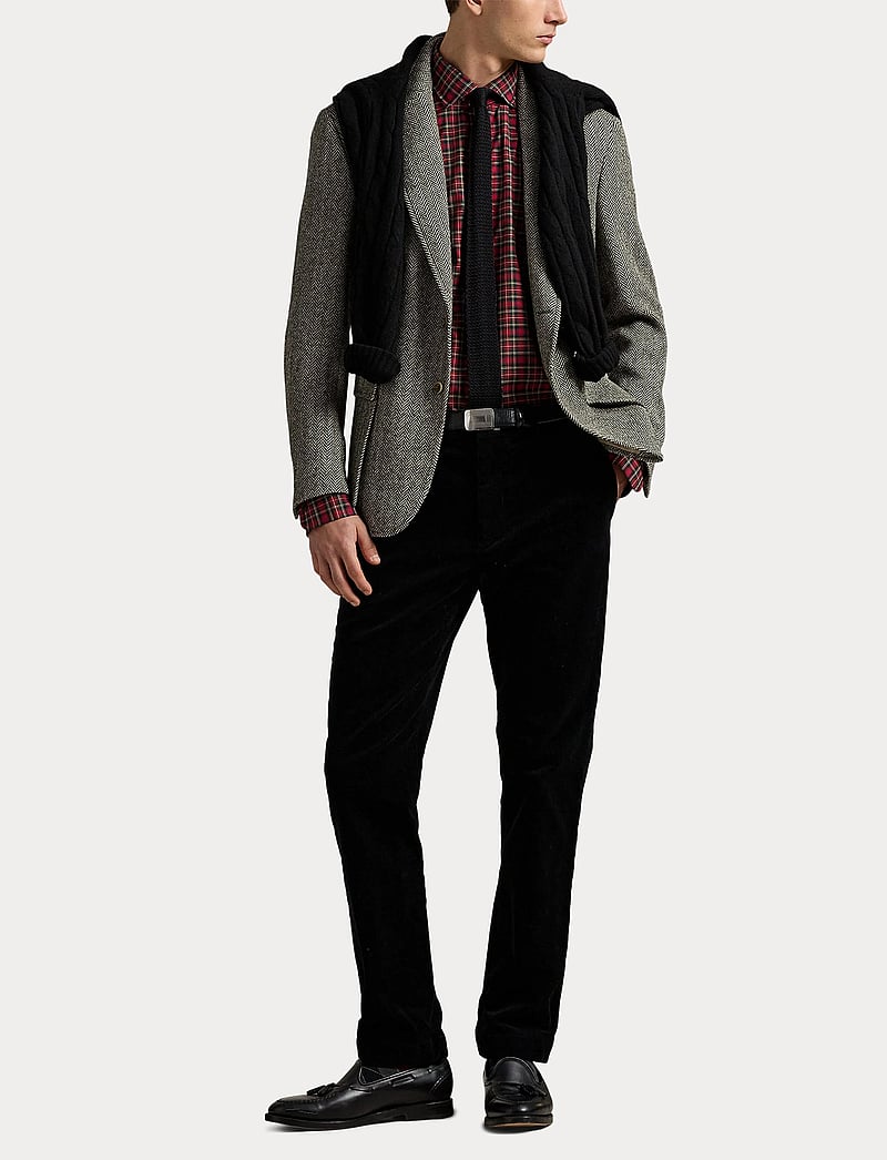 Polo Ralph Lauren - Classic Fit Plaid Twill Shirt - basic skjortor - 6918 red green mu - 4