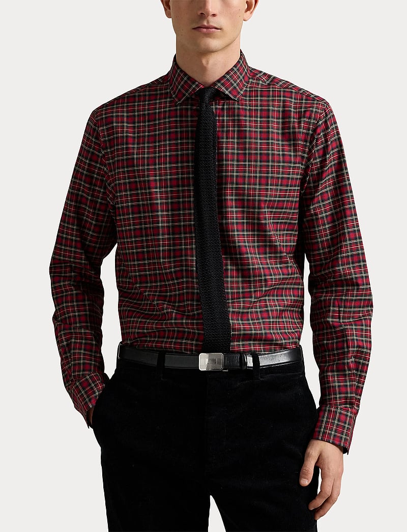 Polo Ralph Lauren - Classic Fit Plaid Twill Shirt - basic skjortor - 6918 red green mu - 5