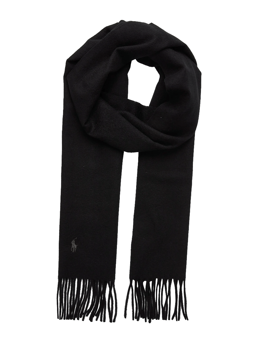 Polo Ralph Lauren - 1/14 CASHMERE SFA-SCF - halstørklæder - polo black - 0
