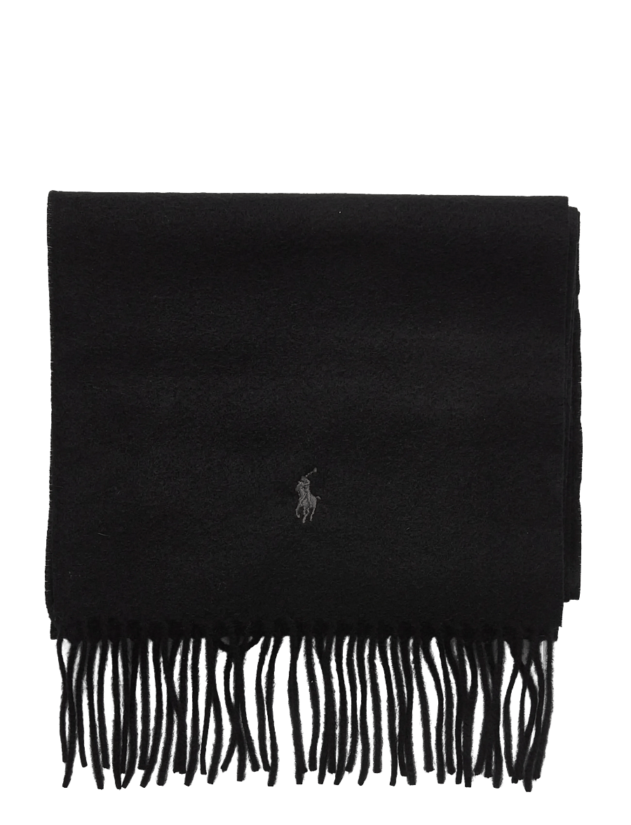 Polo Ralph Lauren - 1/14 CASHMERE SFA-SCF - halstørklæder - polo black - 1