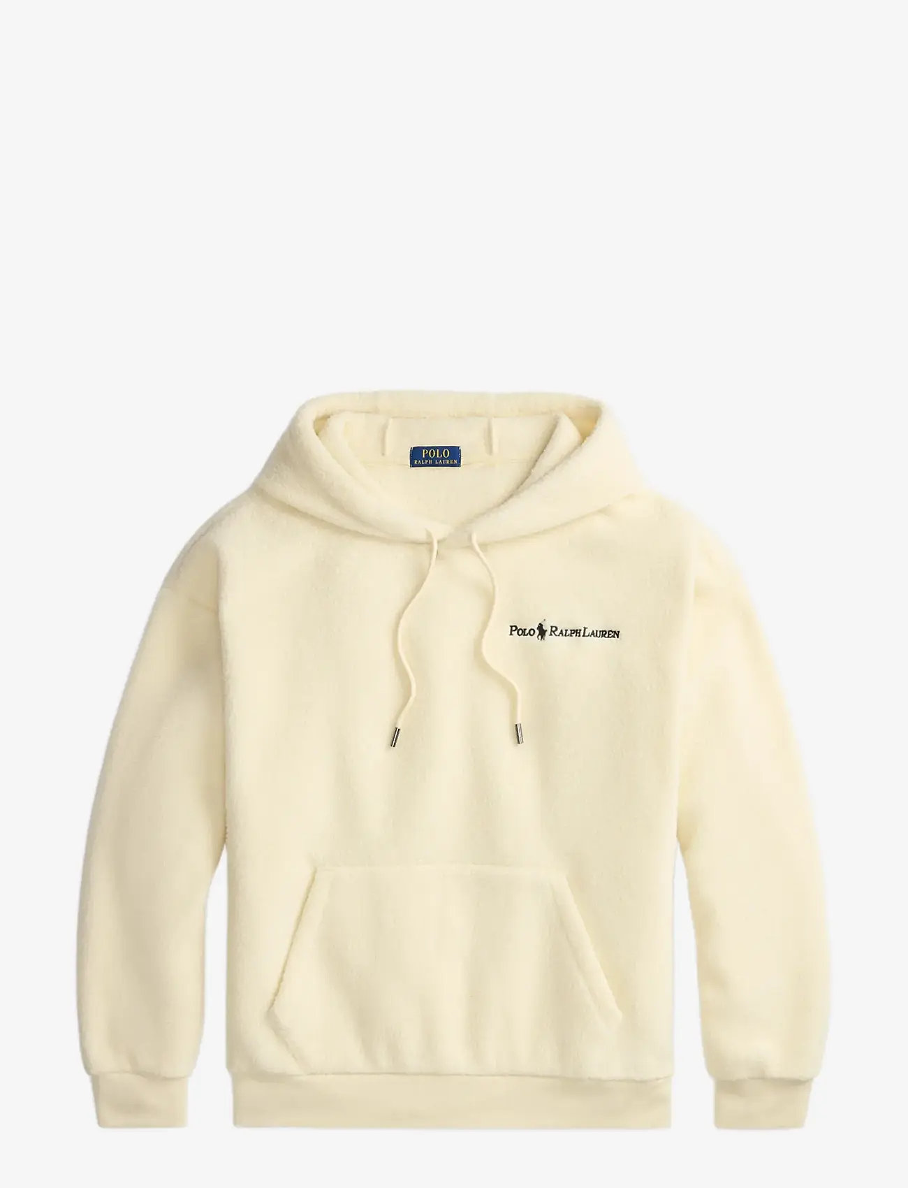 Polo Ralph Lauren - Relaxed Fit Logo Pile Fleece Hoodie - teddy kampsunid - andover cream - 1