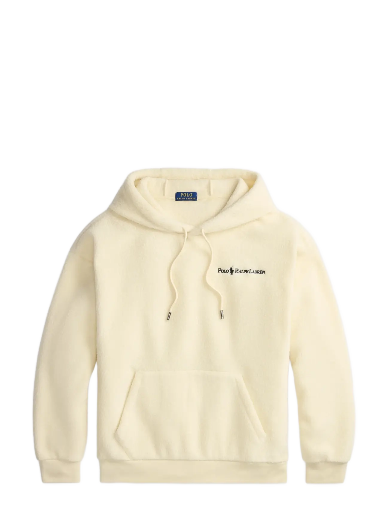 Polo Ralph Lauren Relaxed Fit Logo Pile Fleece Hoodie - Polo Ralph Lauren - ANDOVER CREAM / cream