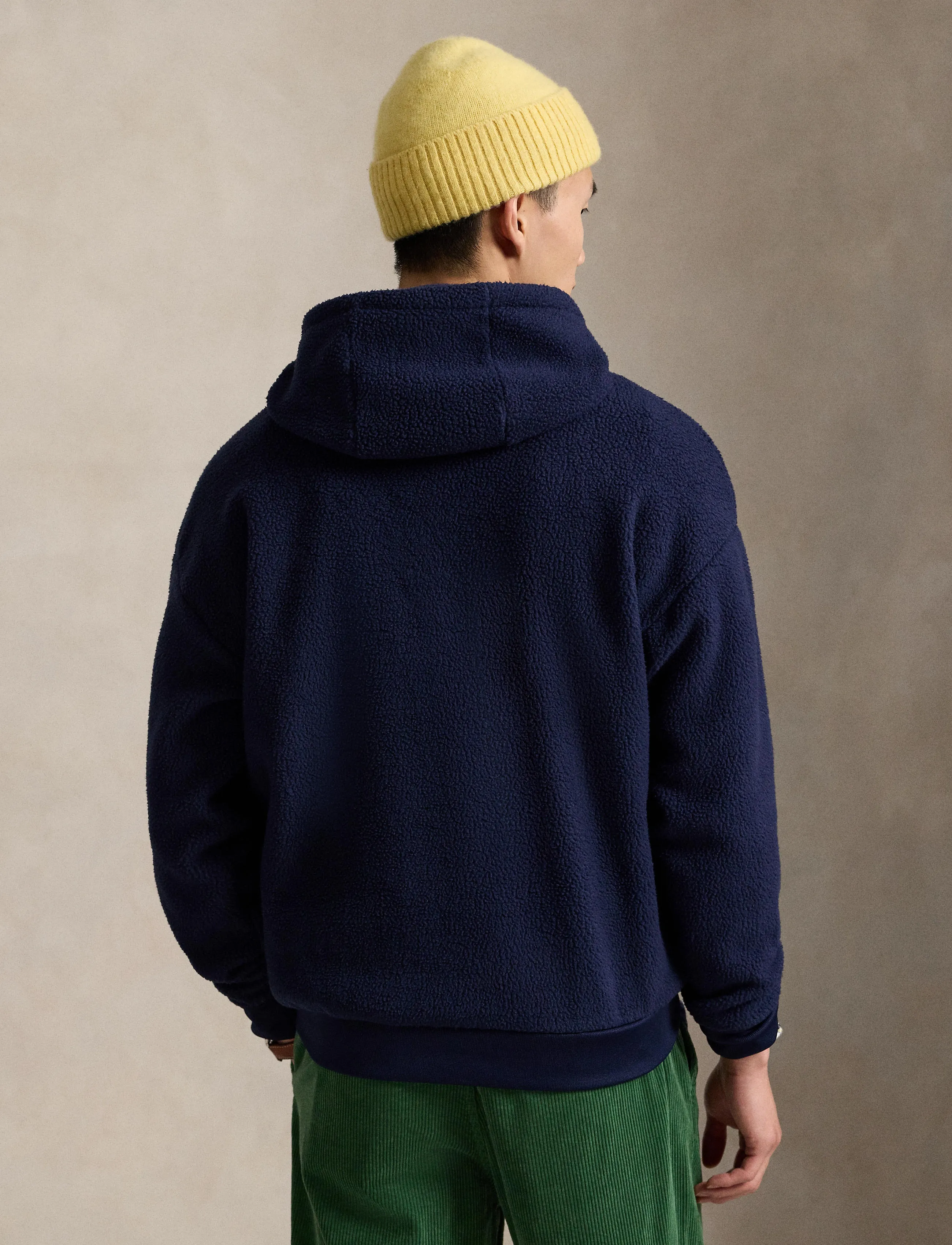 Polo Ralph Lauren - Relaxed Fit Logo Pile Fleece Hoodie - fleecetrøjer - cruise navy - 2