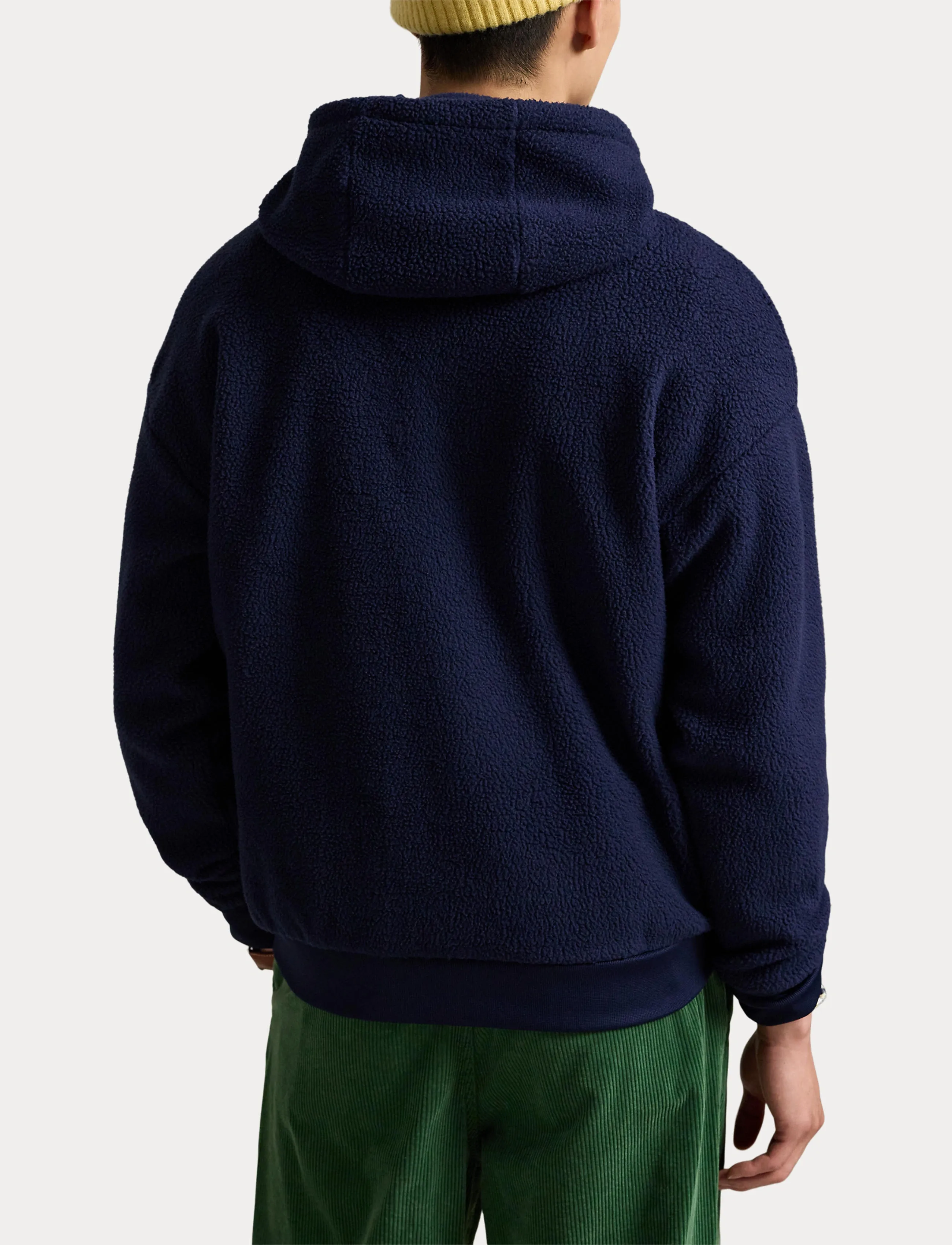 Polo Ralph Lauren Relaxed Fit Logo Pile Fleece Hoodie herr – bild 6