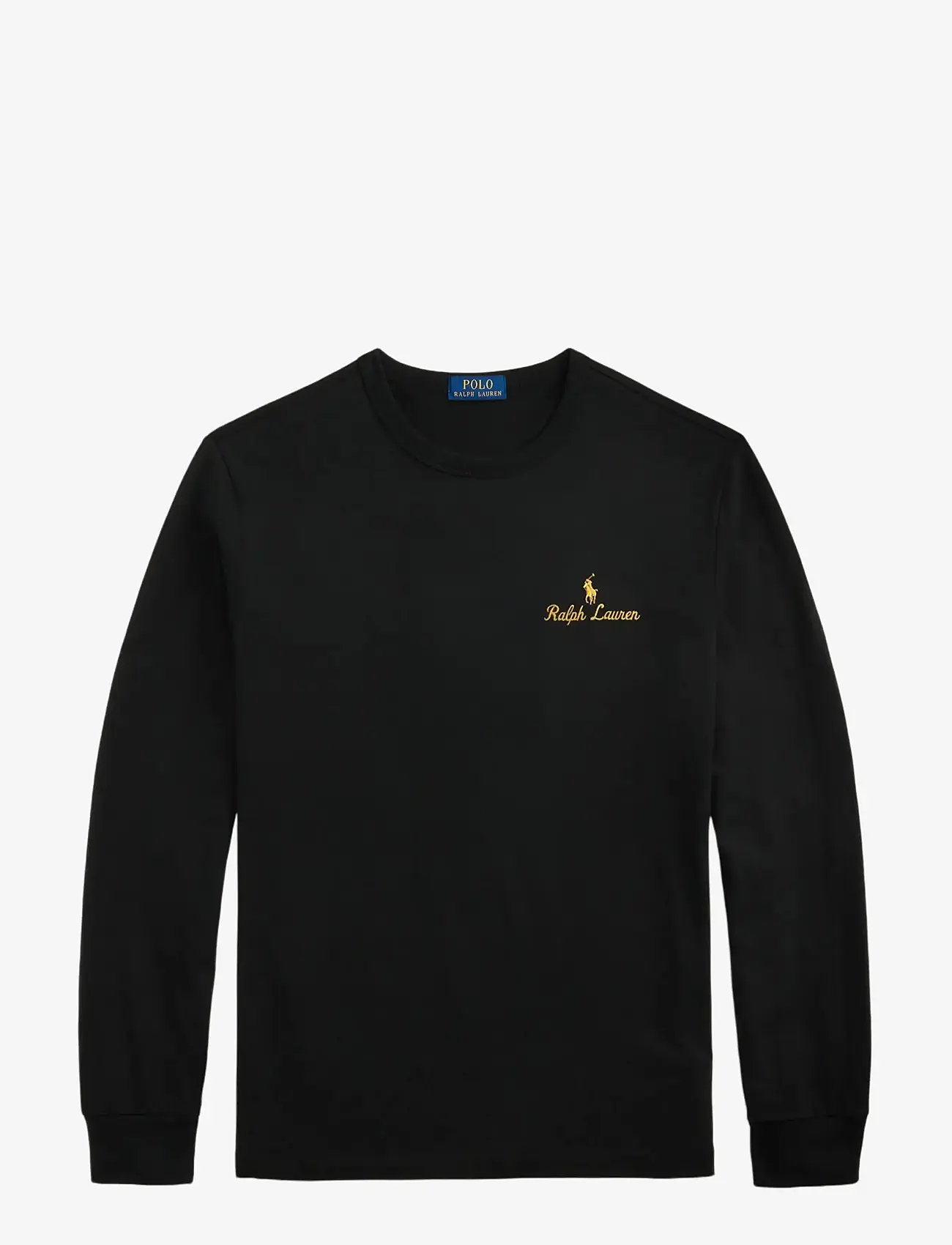 Polo Ralph Lauren - Standard Fit Logo Jersey T-Shirt - langærmede t-shirts - polo black - 1