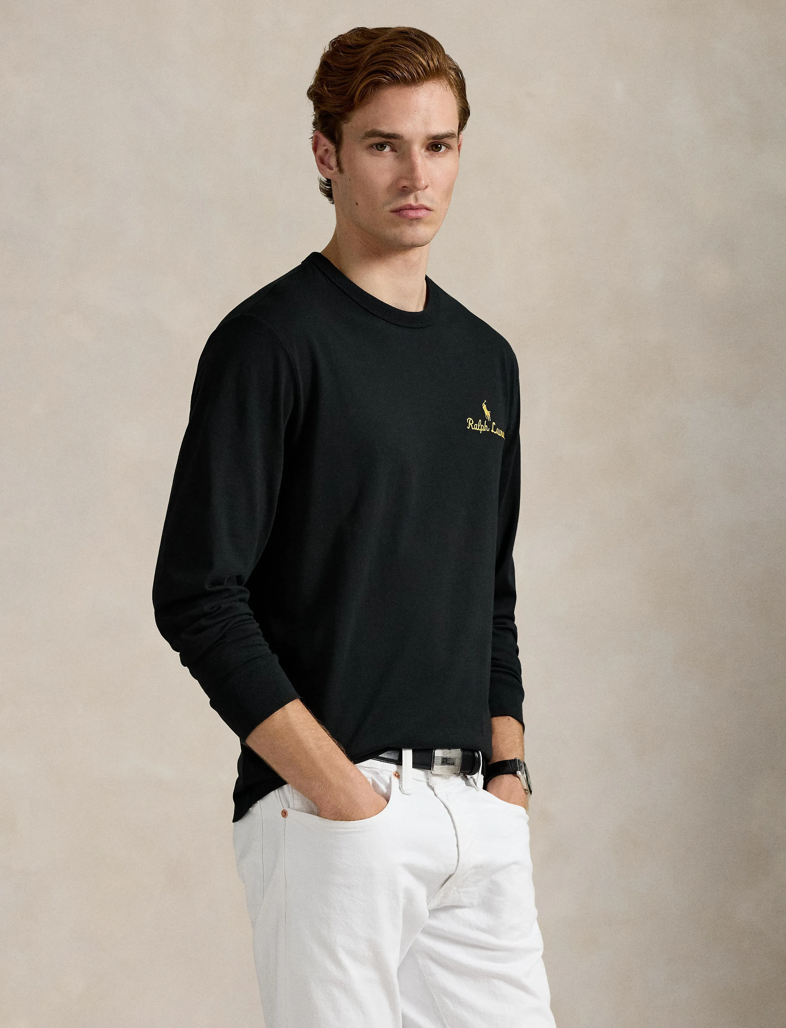 Polo Ralph Lauren - Standard Fit Logo Jersey T-Shirt - polo black - 3