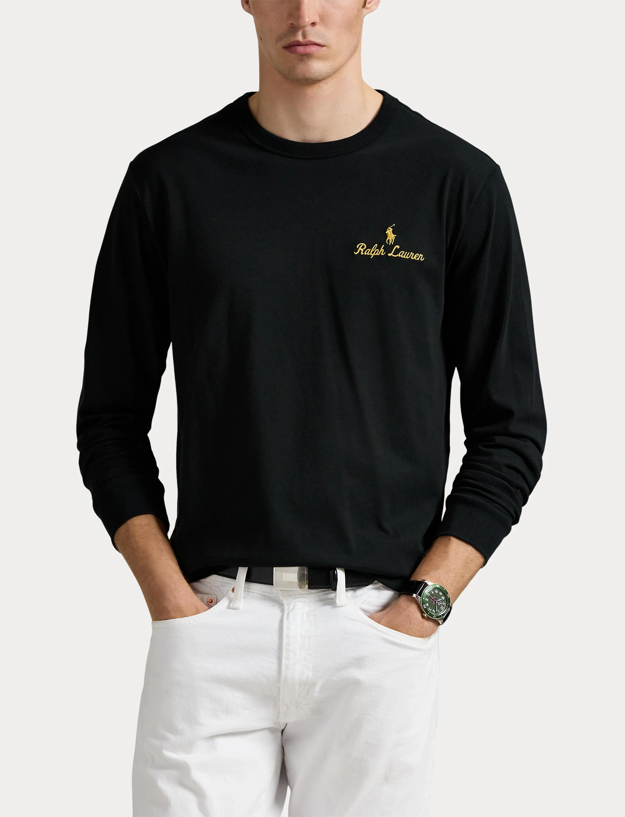Polo Ralph Lauren - Standard Fit Logo Jersey T-Shirt - polo black - 5