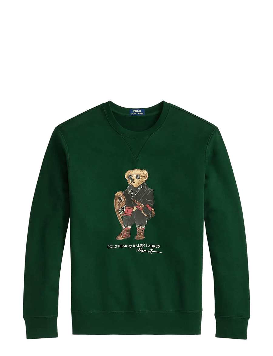 Polo Ralph Lauren - Polo Bear Fleece Sweatshirt - sweats - fa25 moss agate h - 1