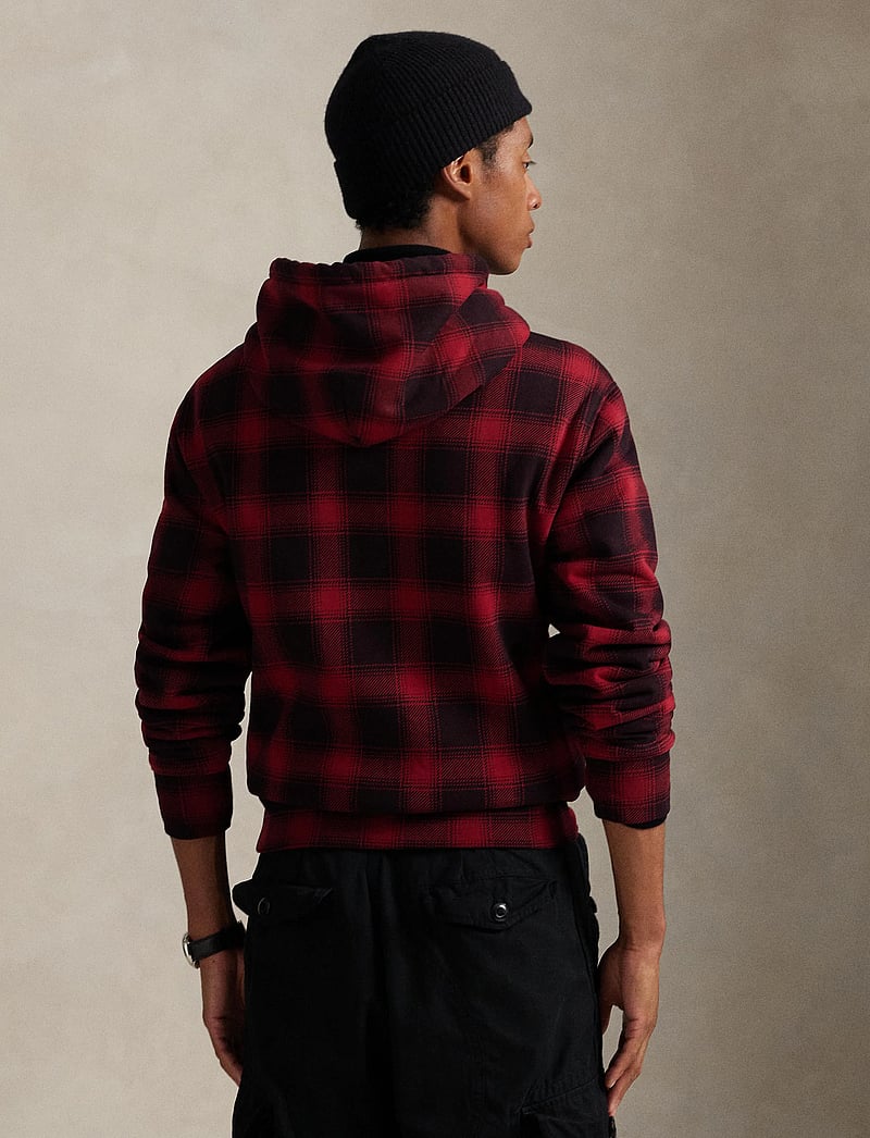 Polo Ralph Lauren - Polo Bear Plaid Fleece Hoodie - kapuutsiga dressipluusid - fa25 lodge sh pla - 2