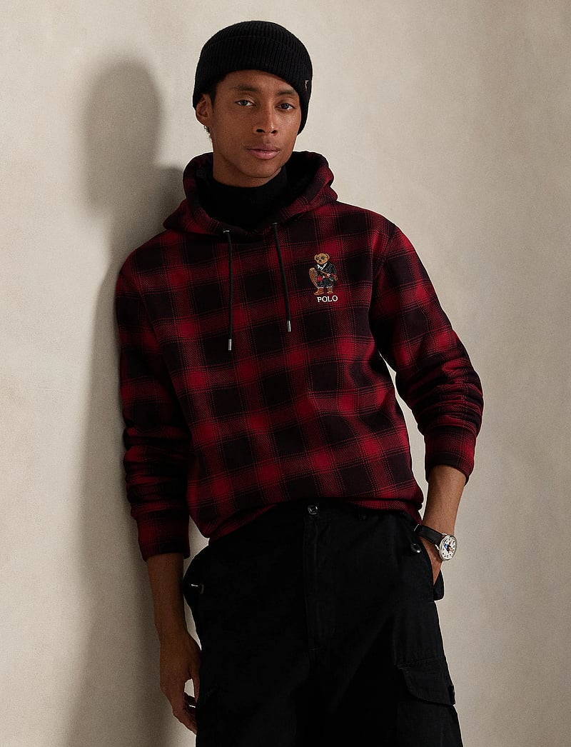 Polo Ralph Lauren - Polo Bear Plaid Fleece Hoodie - kapuutsiga dressipluusid - fa25 lodge sh pla - 3