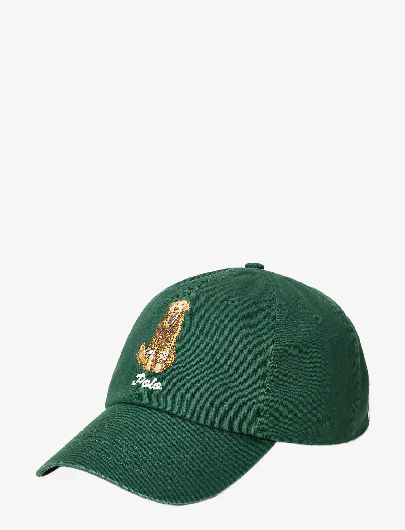 Polo Ralph Lauren - Dog-Embroidered Twill Ball Cap - vintage pine - 1