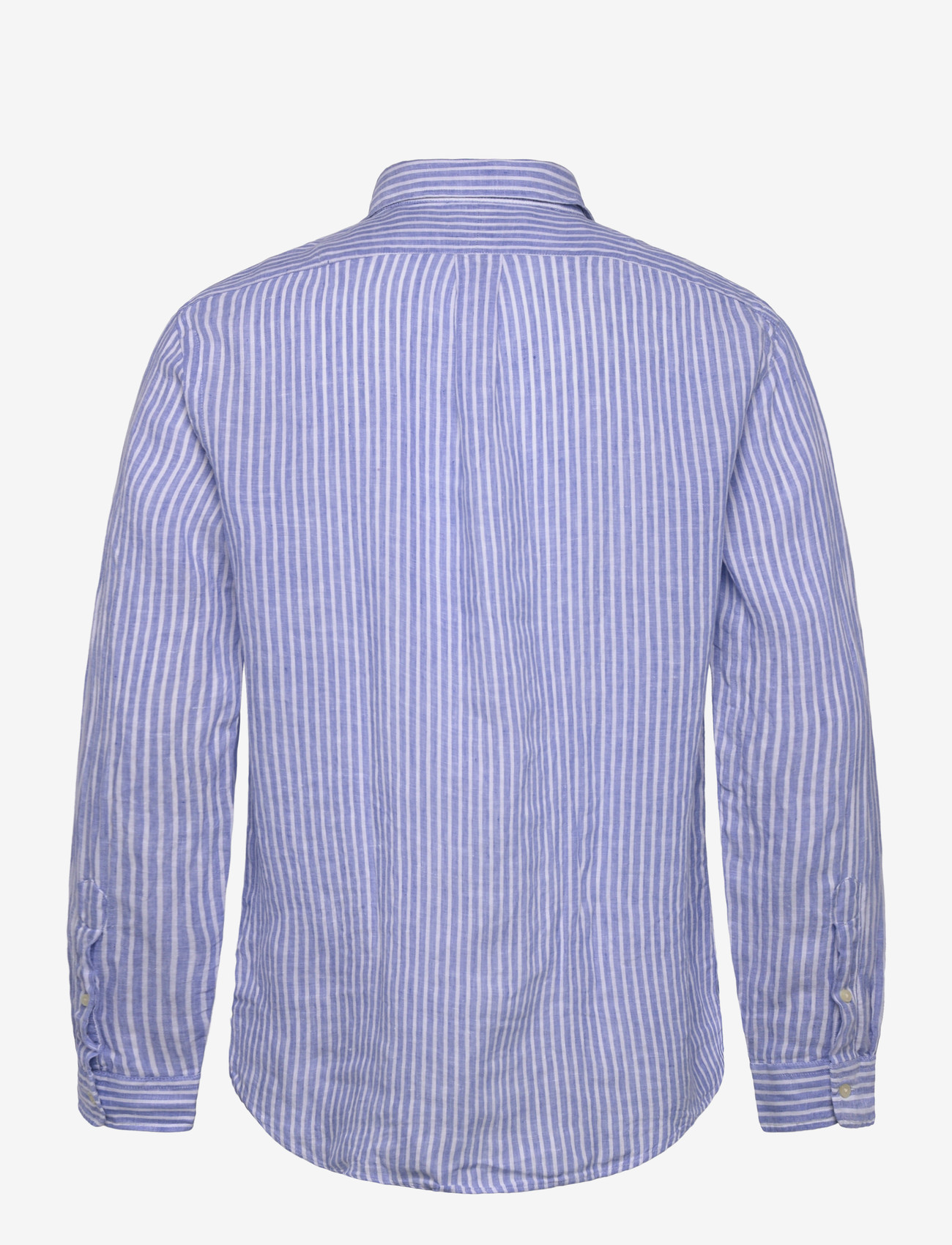 Polo Ralph Lauren - Custom Fit Striped Linen Shirt - casual - 5137a blue/white - 2
