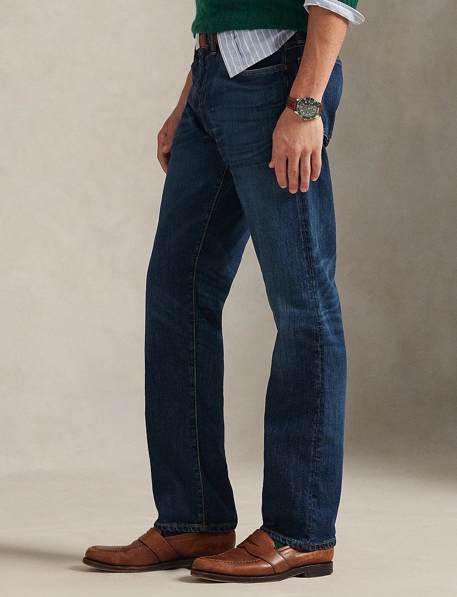 Polo Ralph Lauren - Hampton Relaxed Straight Stretch Jean - rockford stretch - 0