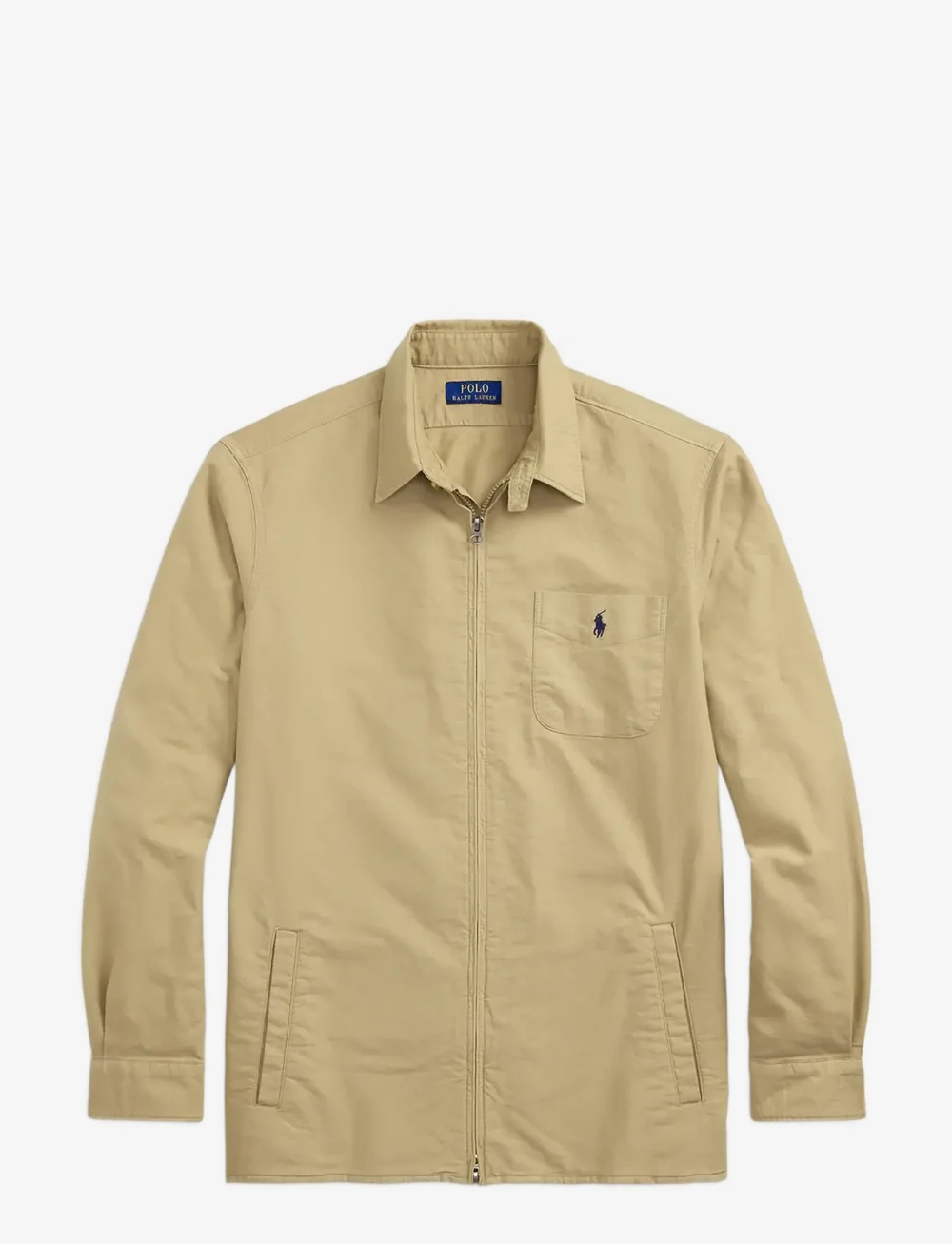 Polo Ralph Lauren - Garment-Dyed Oxford Overshirt - shop by occasion - surrey tan - 1