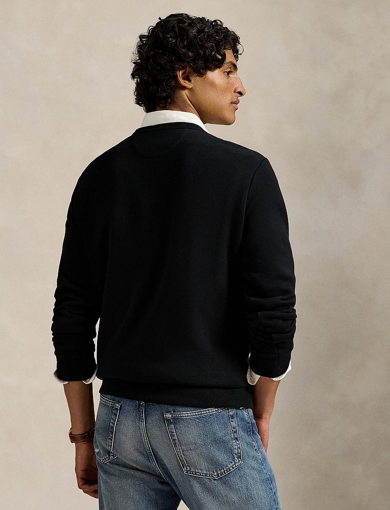 Polo Ralph Lauren - Classic Fit Crest Fleece Sweatshirt - Ümmarguse kaelusega kudumid - polo black - 2