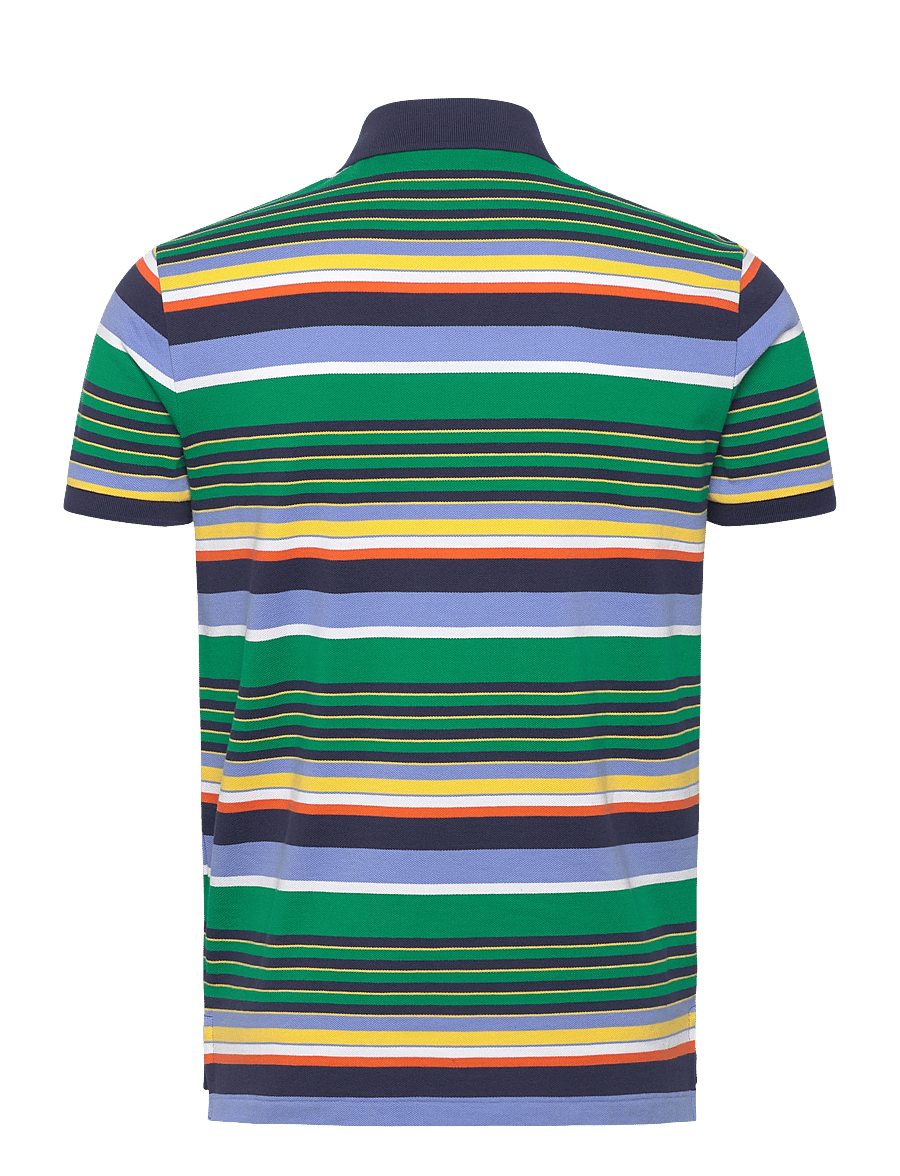 Polo Ralph Lauren - 20/1 YD MESH-KNT-POLO - kurzärmelig - billiard stripe m - 2