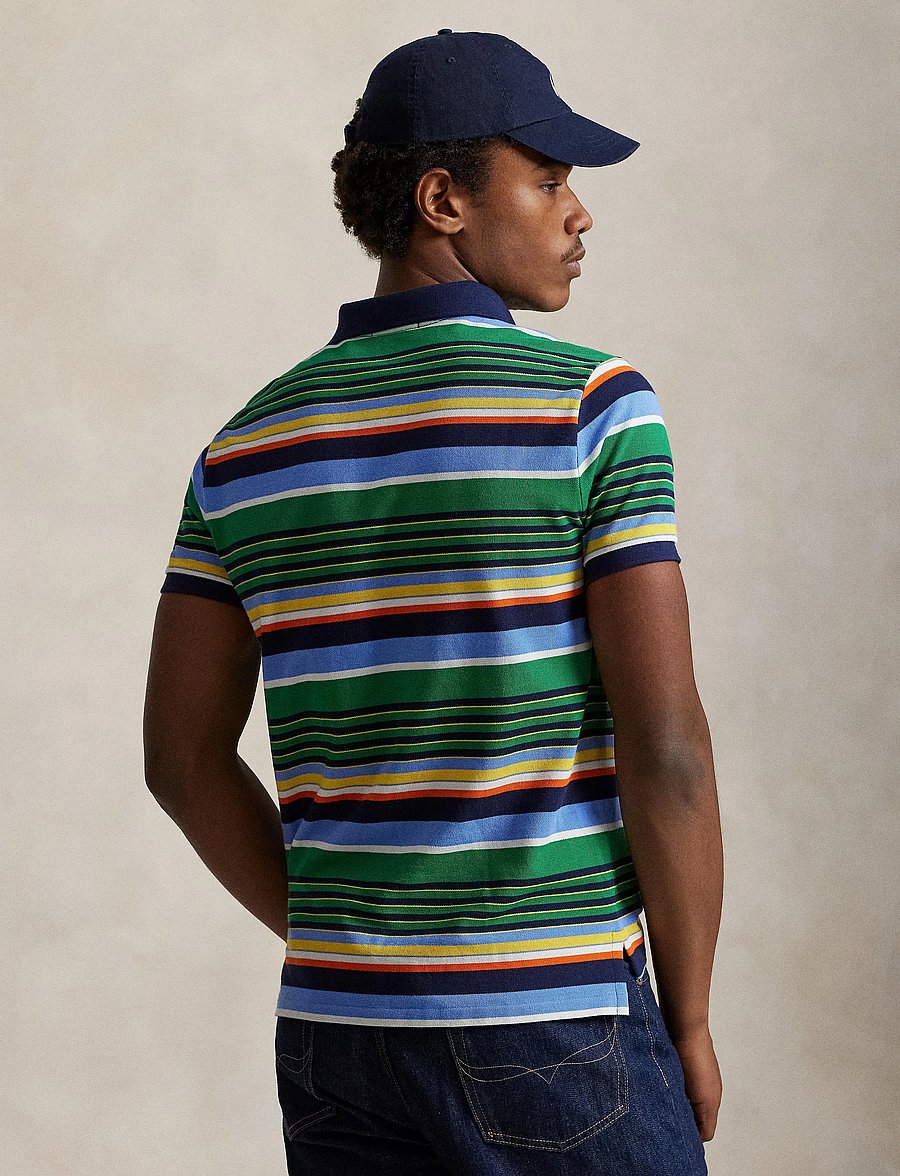 Polo Ralph Lauren - 20/1 YD MESH-KNT-POLO - kurzärmelig - billiard stripe m - 3