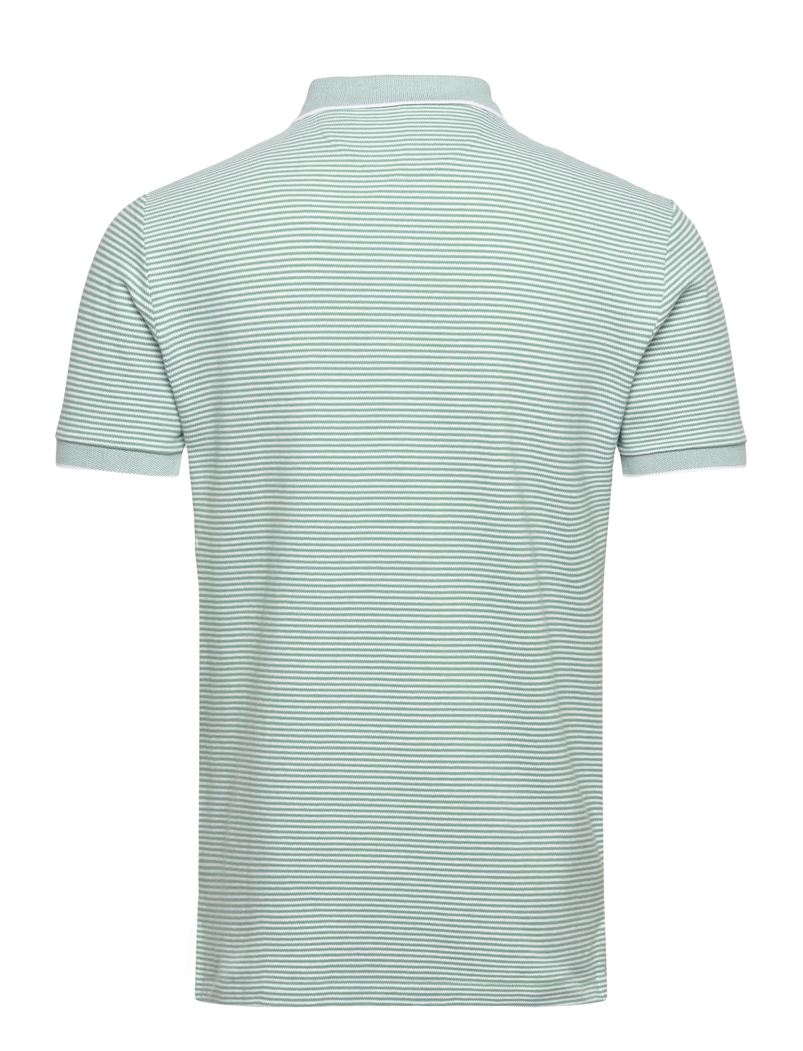 Polo Ralph Lauren - Custom Slim Striped Stretch Mesh Polo - polos à manches courtes - faded mint/white - 1