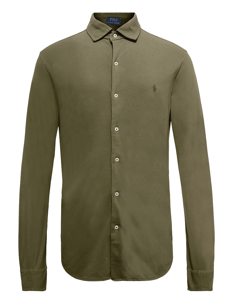 Polo Ralph Lauren - Featherweight Mesh Shirt - casual - outdoors olive/c5 - 2