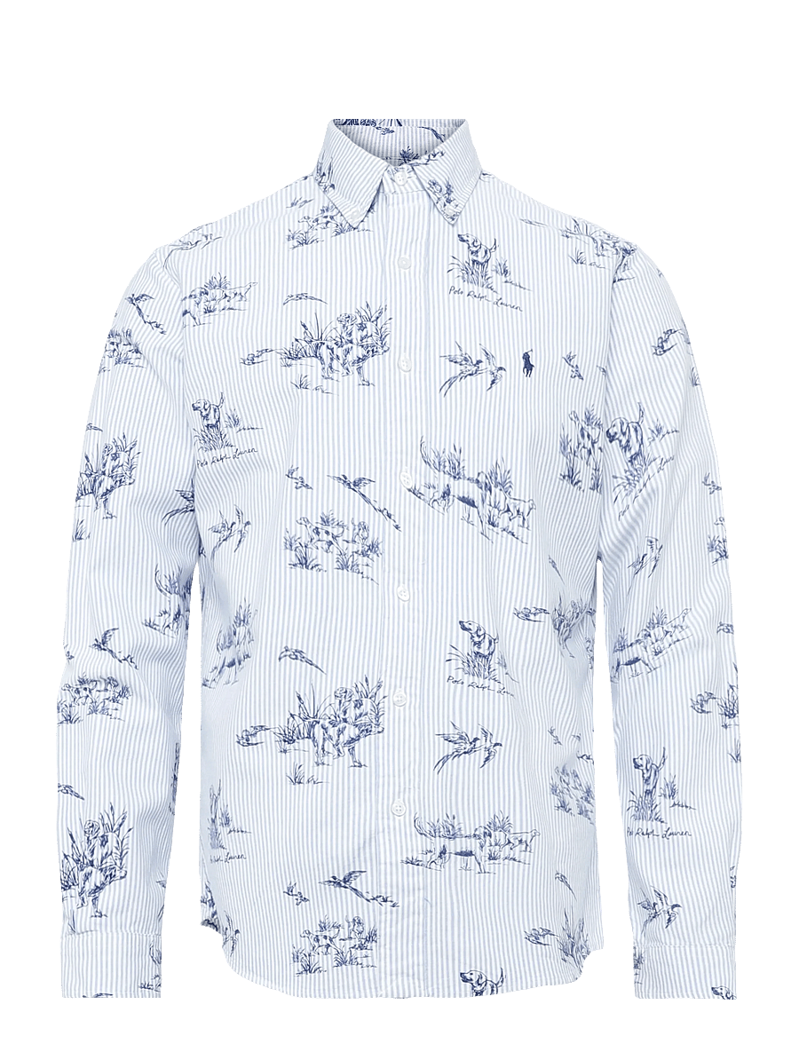 Polo Ralph Lauren - 30/1 FW MESH-KNT-SHIRT - vabaajasärgid - outdoors olive/c5 - 1