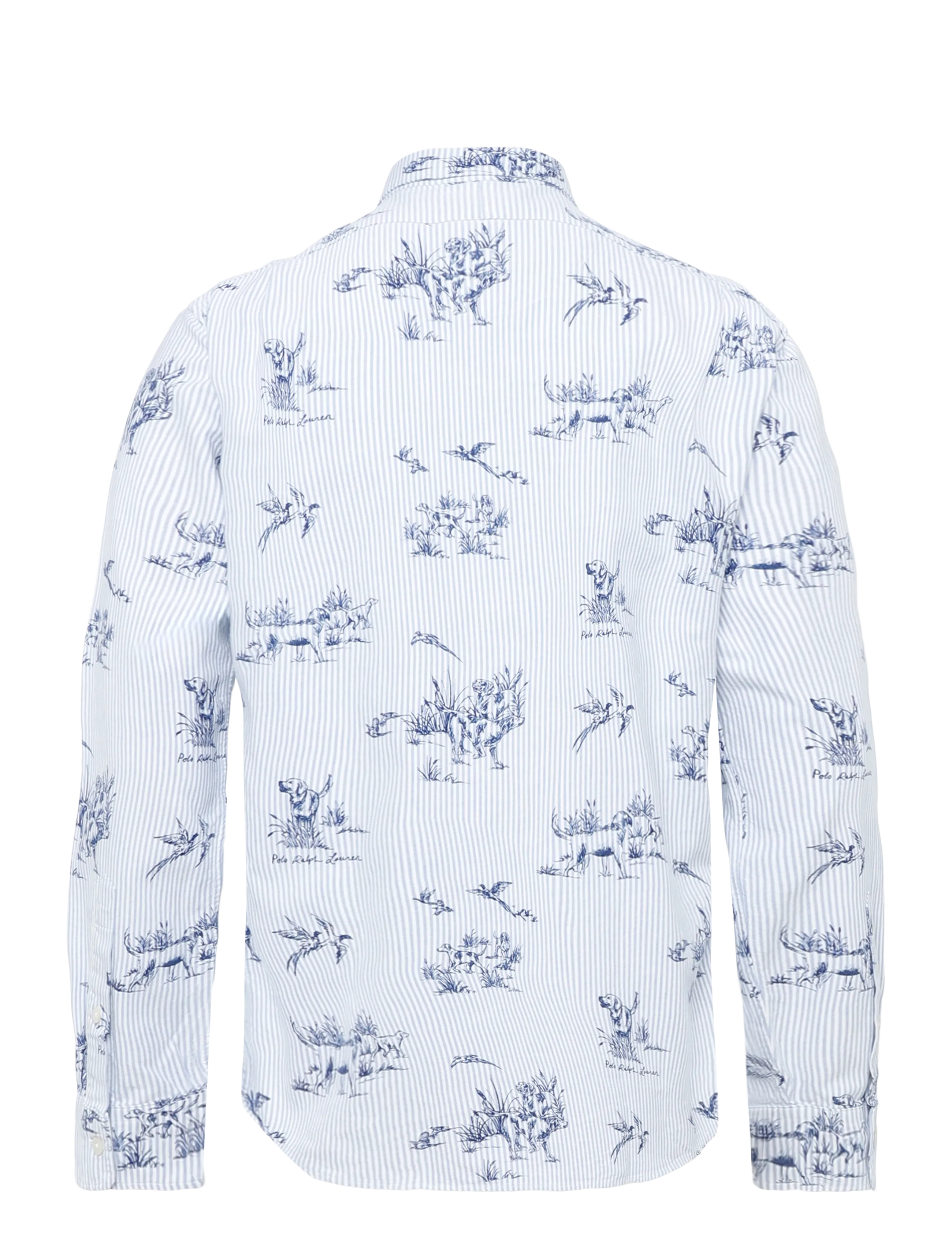 Polo Ralph Lauren - 30/1 FW MESH-KNT-SHIRT - vabaajasärgid - outdoors olive/c5 - 2