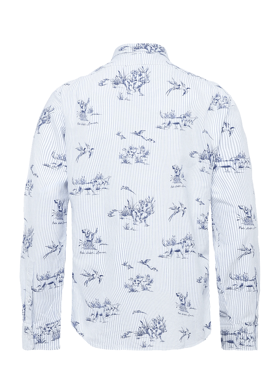 Polo Ralph Lauren - 30/1 FW MESH-KNT-SHIRT - vabaajasärgid - outdoors olive/c5 - 2