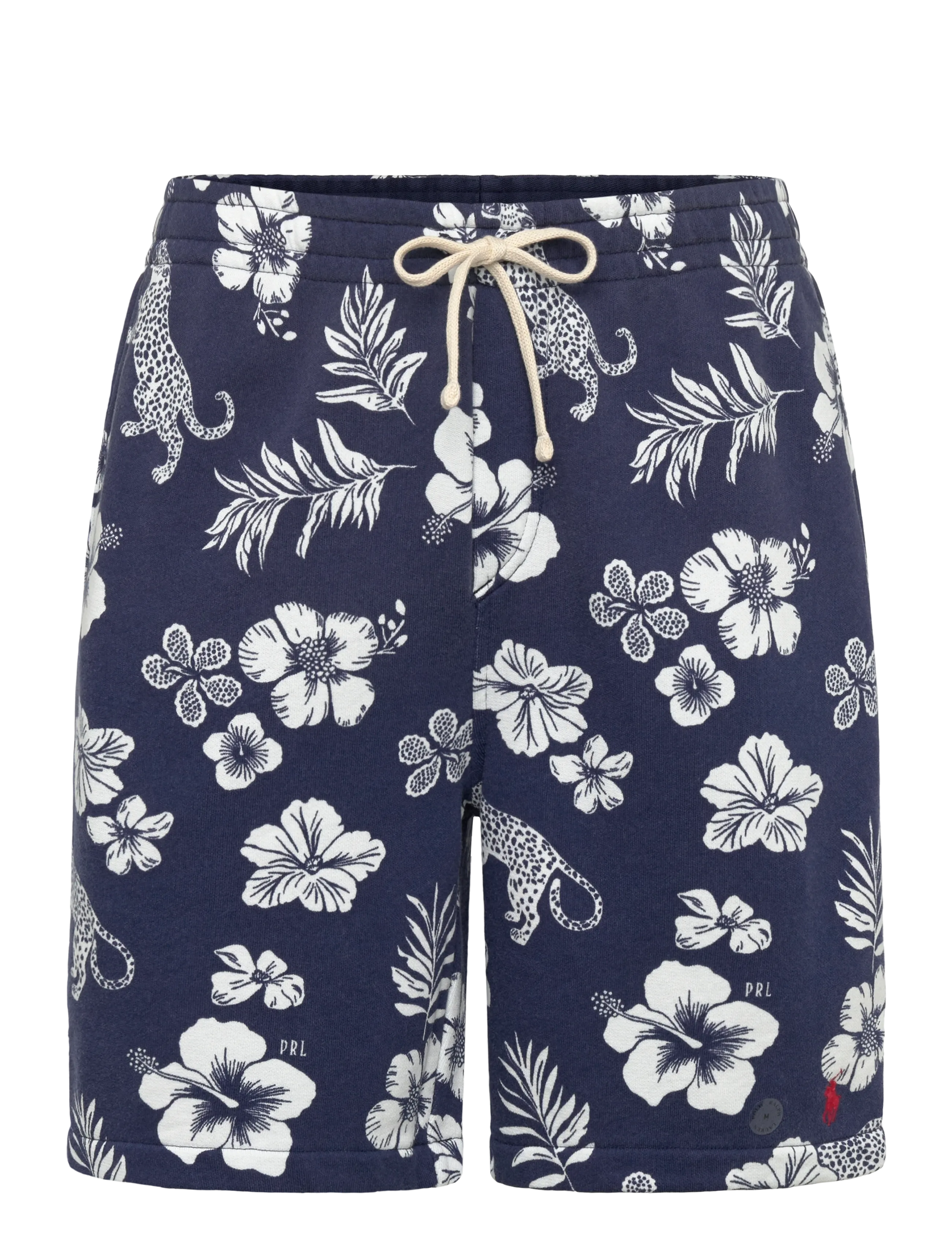 Polo Ralph Lauren 7.5-Inch Tropical French Terry Short, Mænd, Tropiske French Terry Shorts, Blå, Str: XS