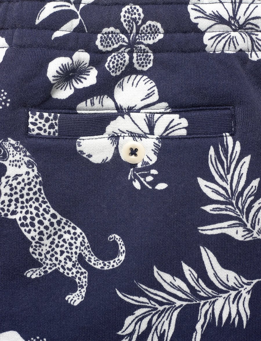 Polo Ralph Lauren - 7.5-Inch Tropical French Terry Short - sweatshorts - jaguar tropical- - 4
