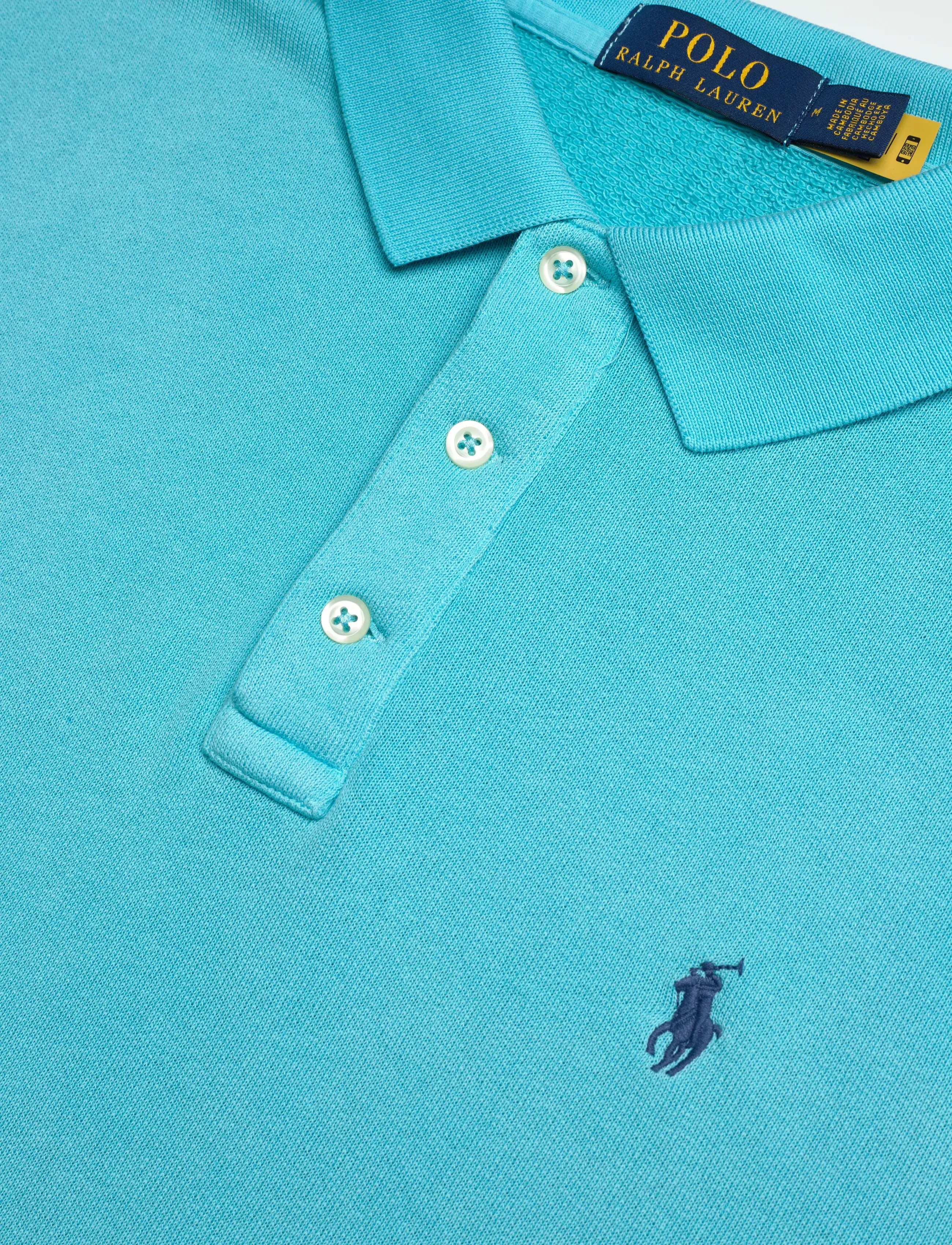 Polo Ralph Lauren - 710A12484004 - short-sleeved polos - perfect turquoise - 2