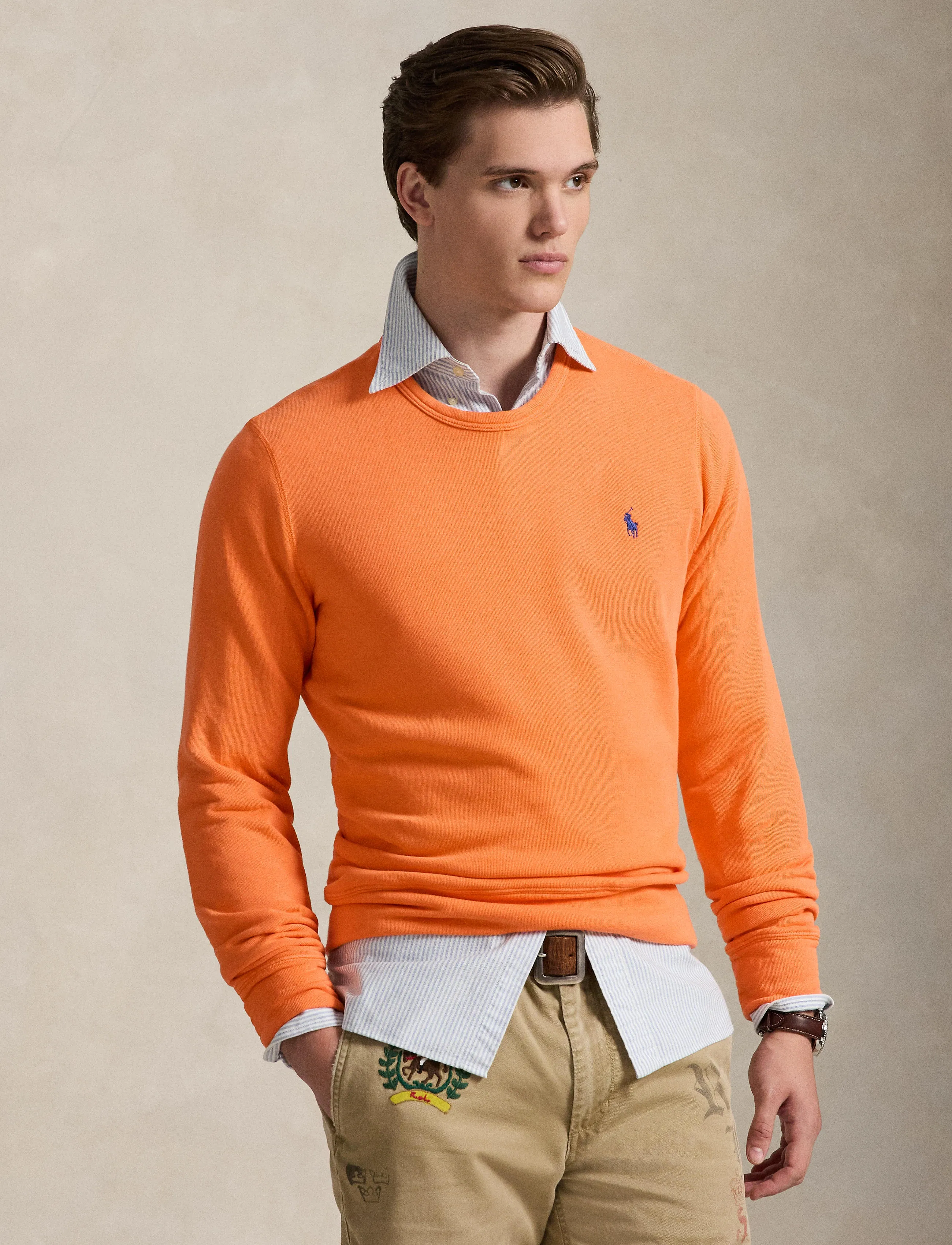 Polo Ralph Lauren - French Terry Sweatshirt - shop efter anledning - resort orange - 3
