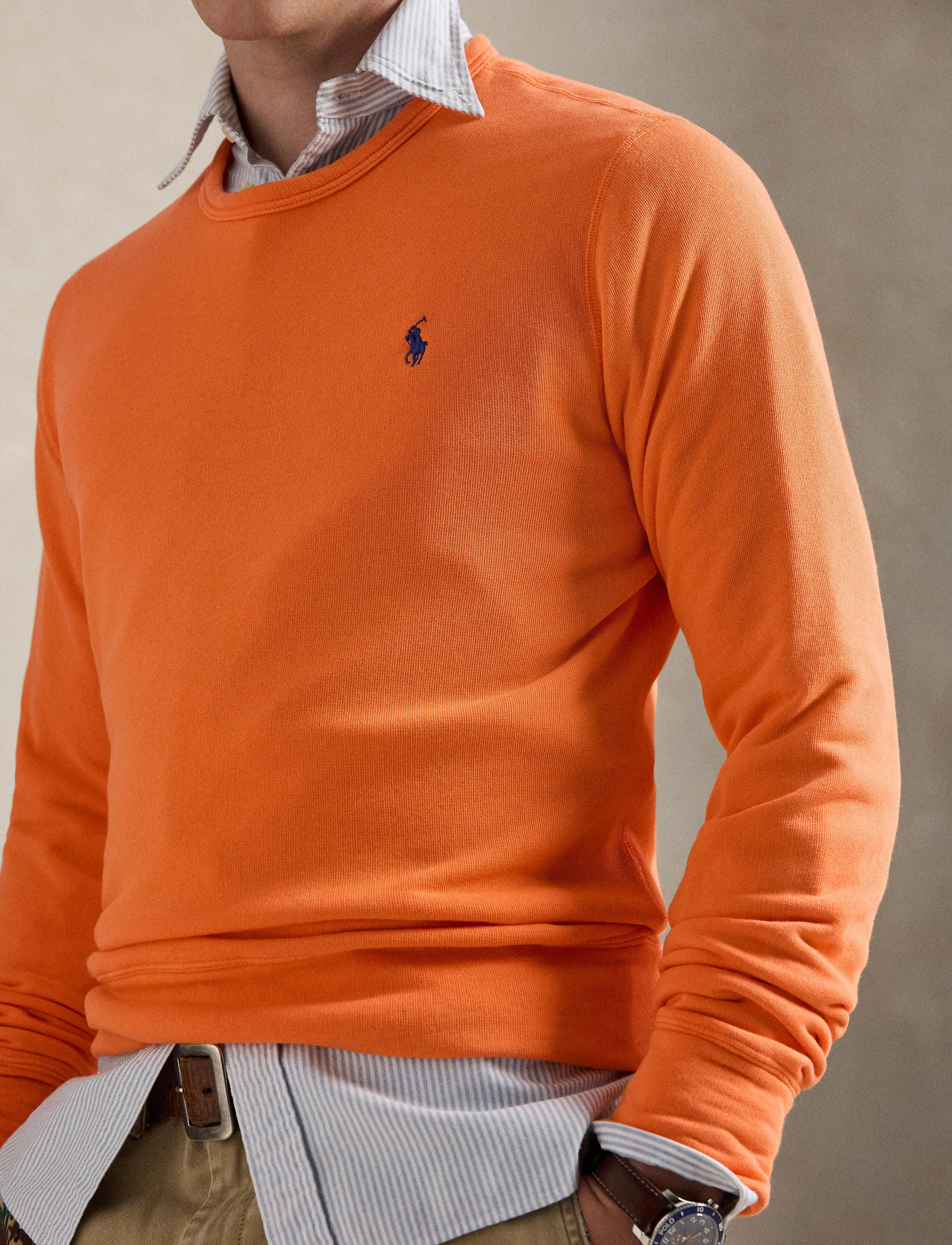 Polo Ralph Lauren - French Terry Sweatshirt - shop efter anledning - resort orange - 4