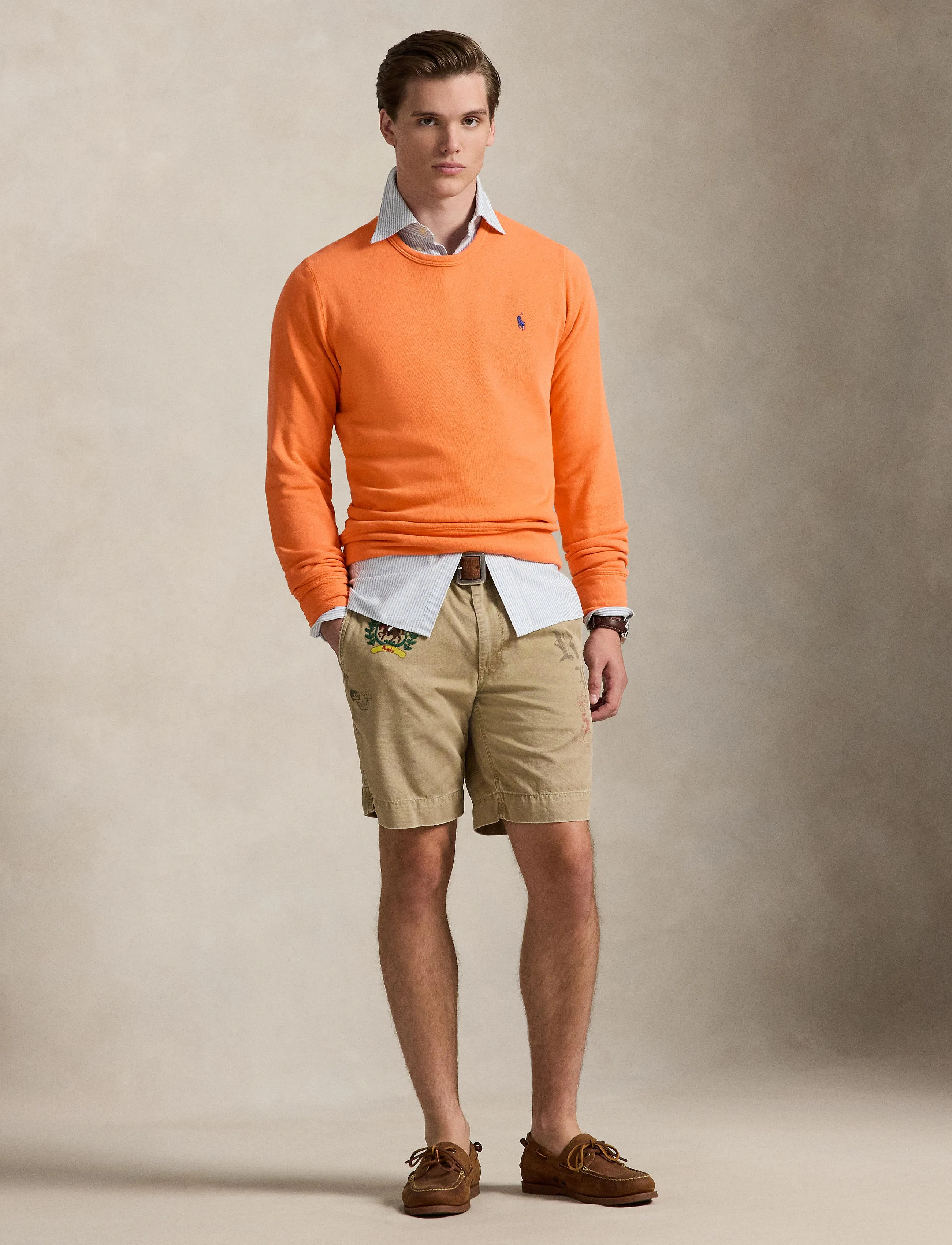 Polo Ralph Lauren - French Terry Sweatshirt - shop efter anledning - resort orange - 5
