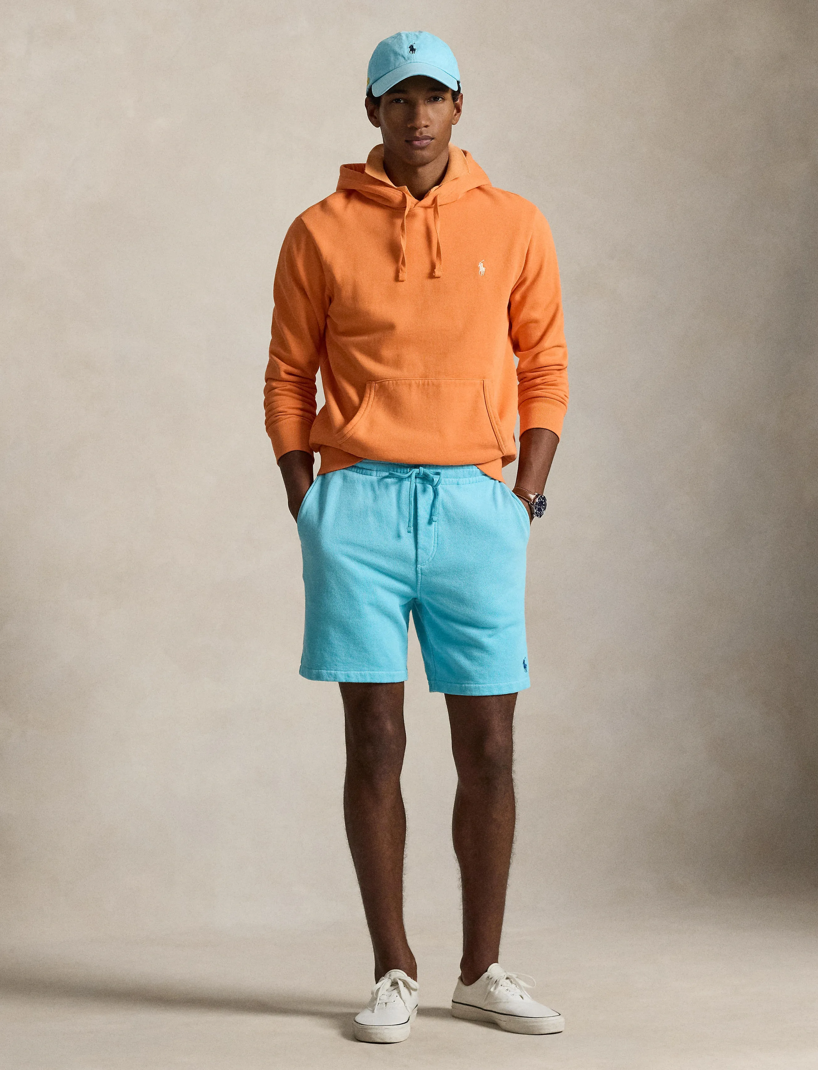 Polo Ralph Lauren - 7.5-Inch French Terry Short - sweatshorts - perfect turquoise - 4