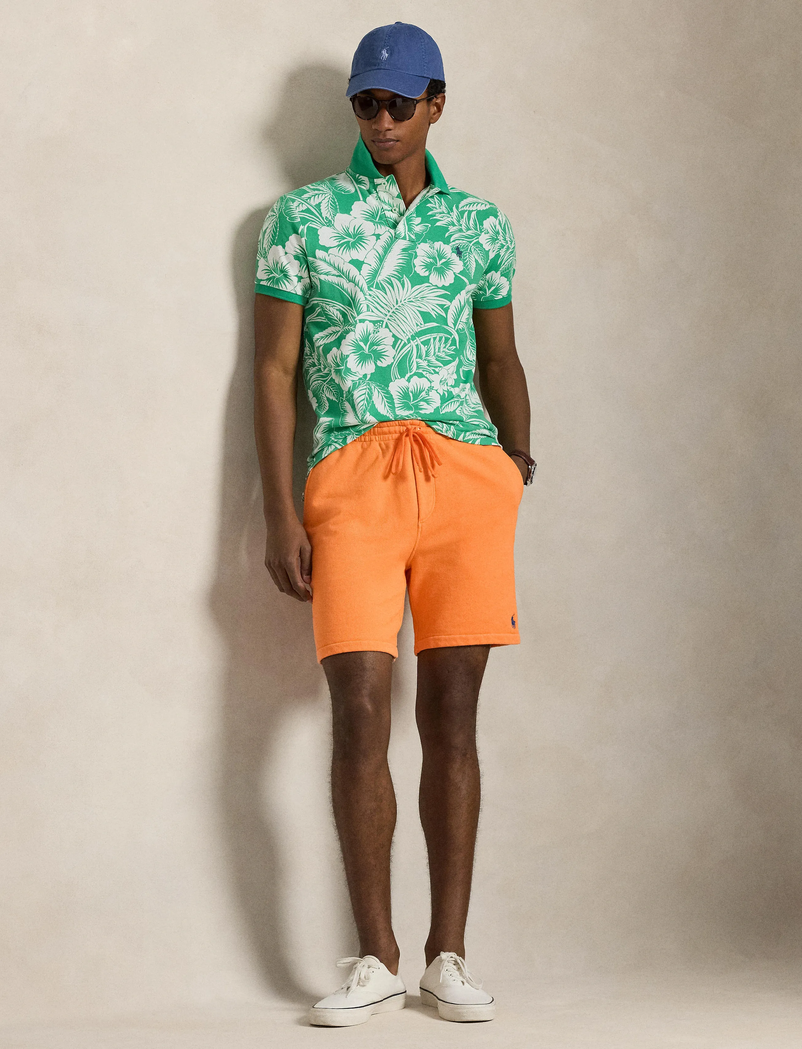 Polo Ralph Lauren - 7.5-Inch French Terry Short - sweatshorts - resort orange - 4